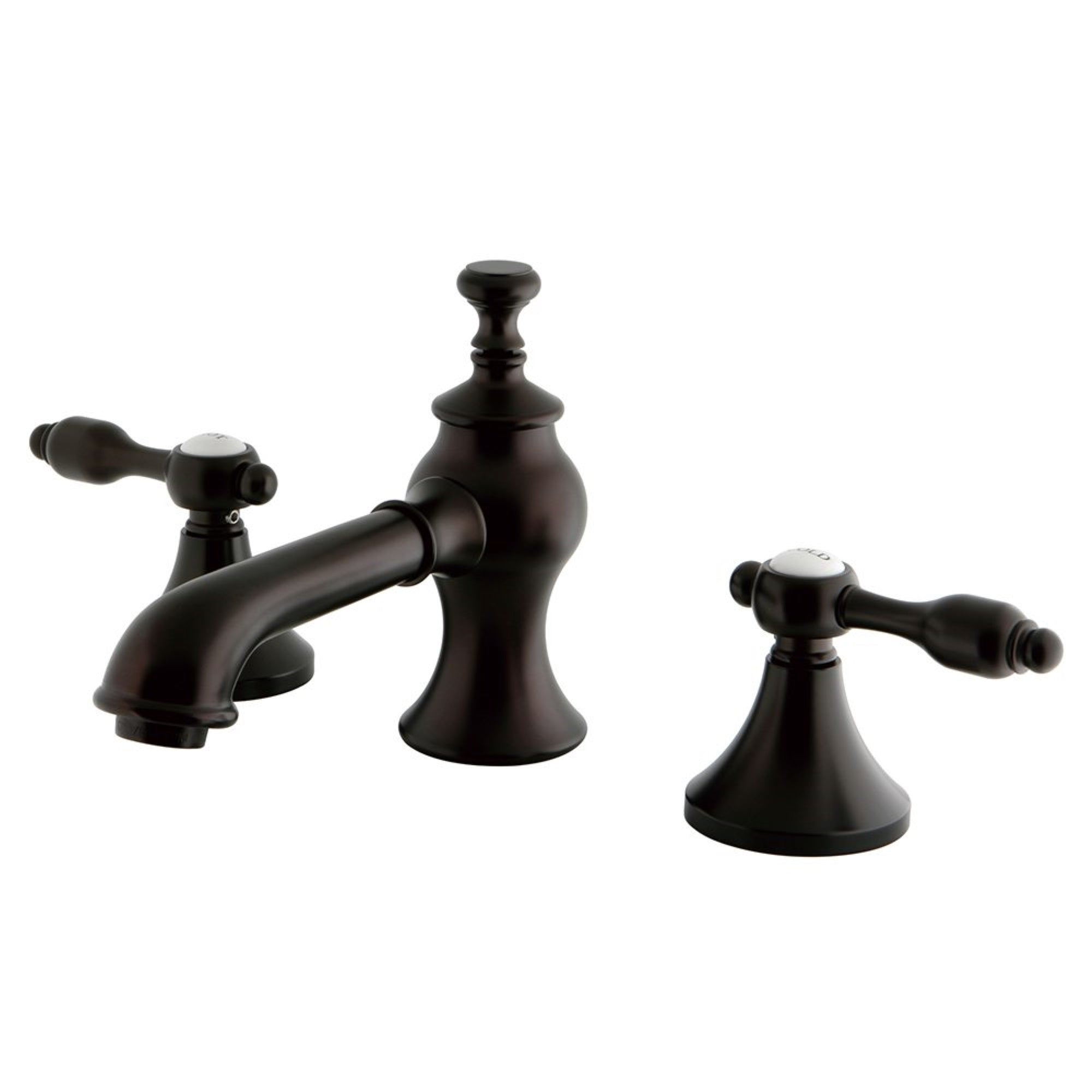 Kingston Brass Kc7065Tal 8 In. Widespread Bathroom Faucet, Oil Rubbed Bronze