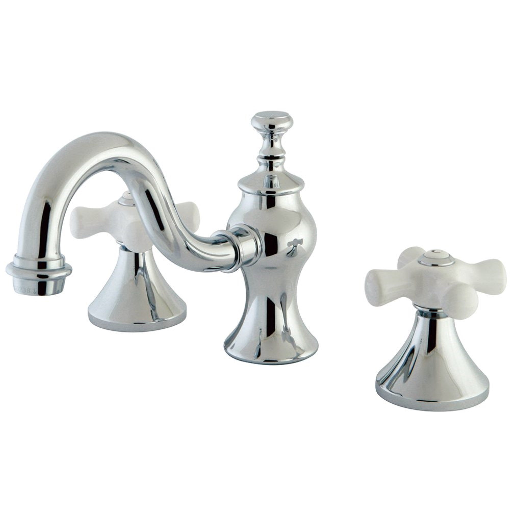 Kingston Brass Kc7161Px 8 In. Widespread Bathroom Faucet, Polished Chrome