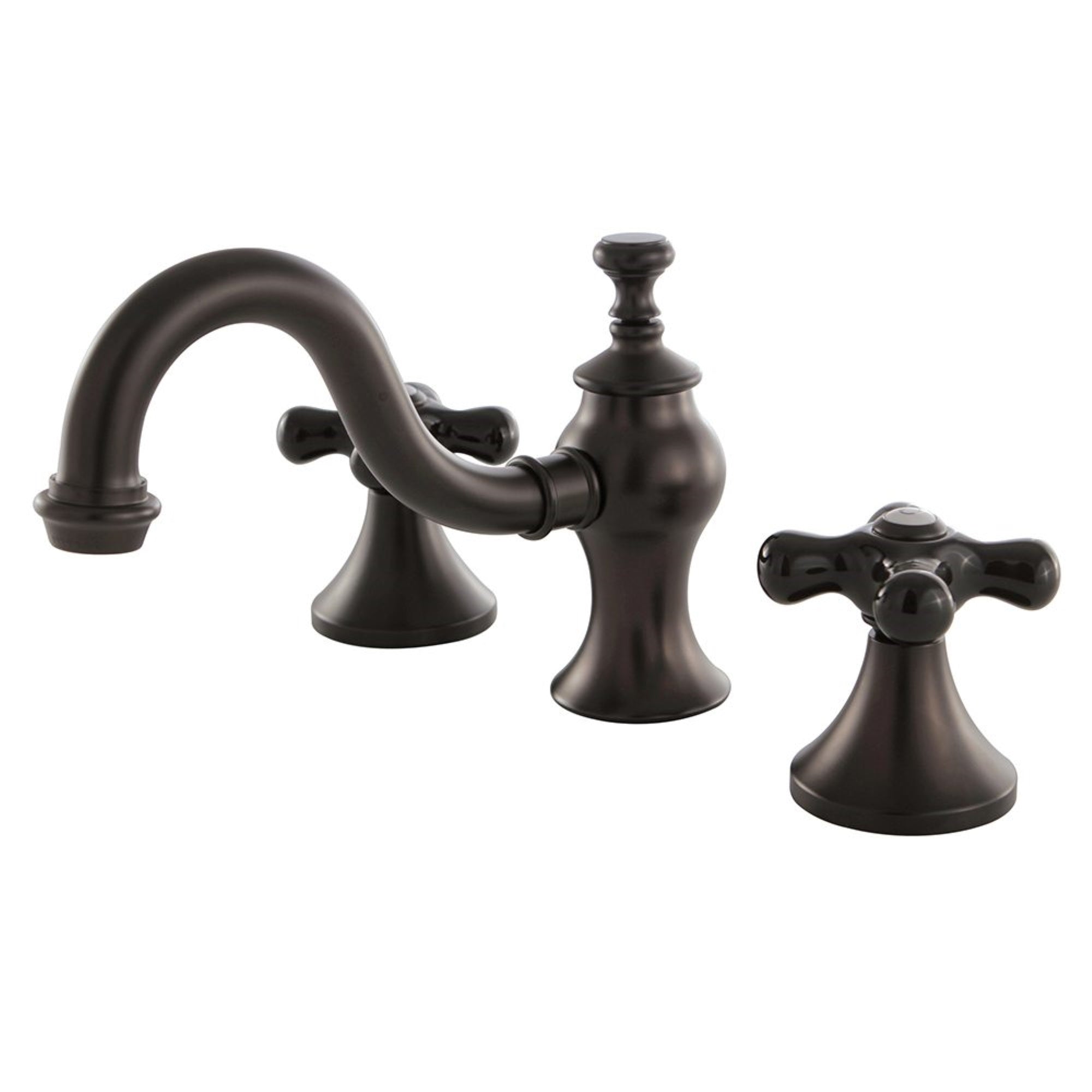 Kingston Brass Kc7165Pkx 8 In. Widespread Bathroom Faucet, Oil Rubbed Bronze