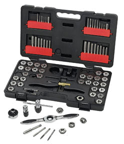 Tap & Die 75Pc Set-Combo Sae/M