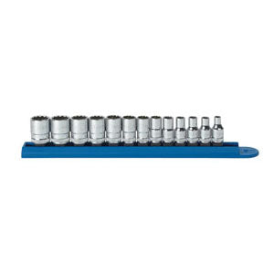 13Pc 1/4Dr 12Pt Std Mtr Sck S