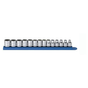 14Pc 3/8Dr 12Pt Std Mtr Sck S