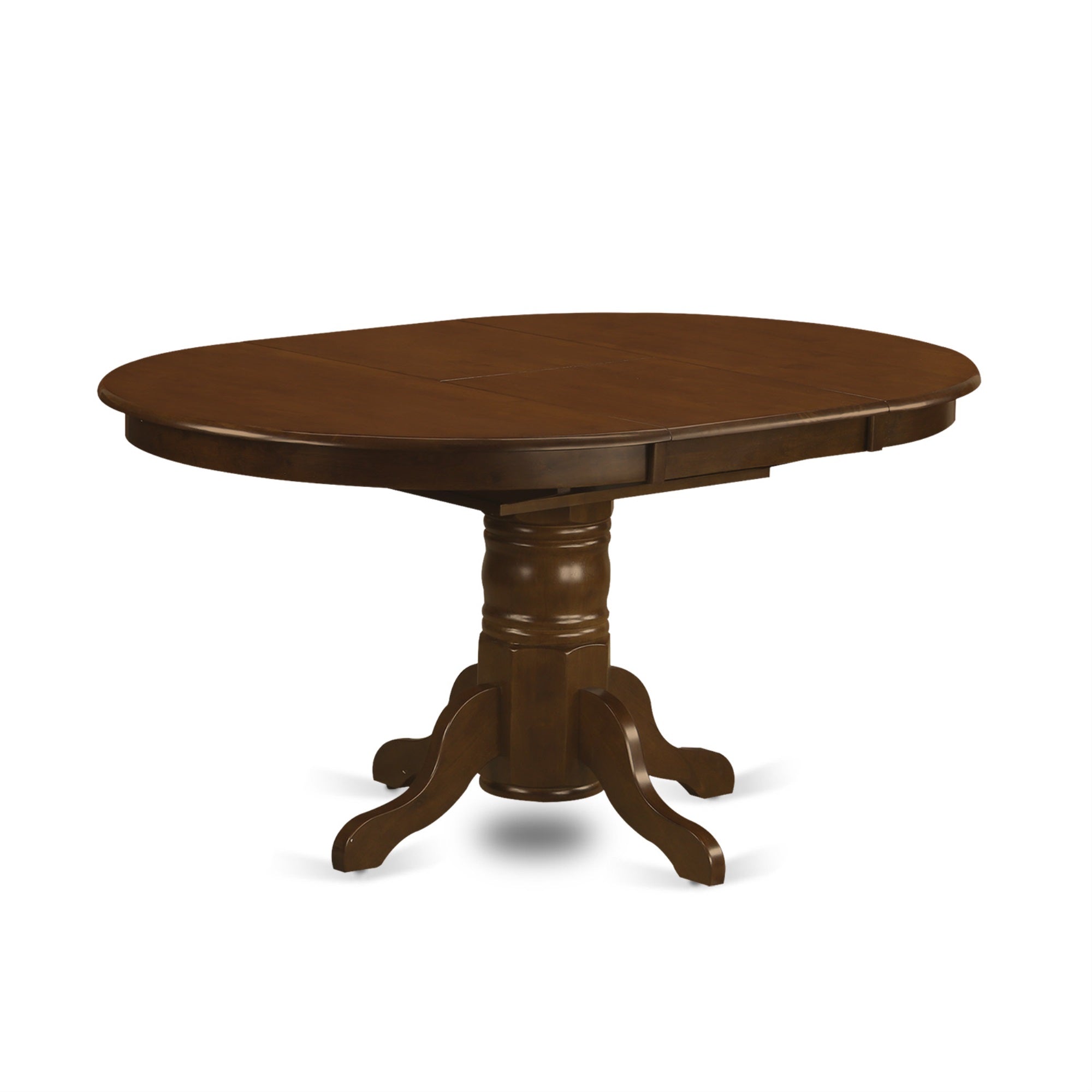 Kely5-Esp-W 5 Pc Kenley Dinette Table With A Leaf And 4 Wood Seat Chairs