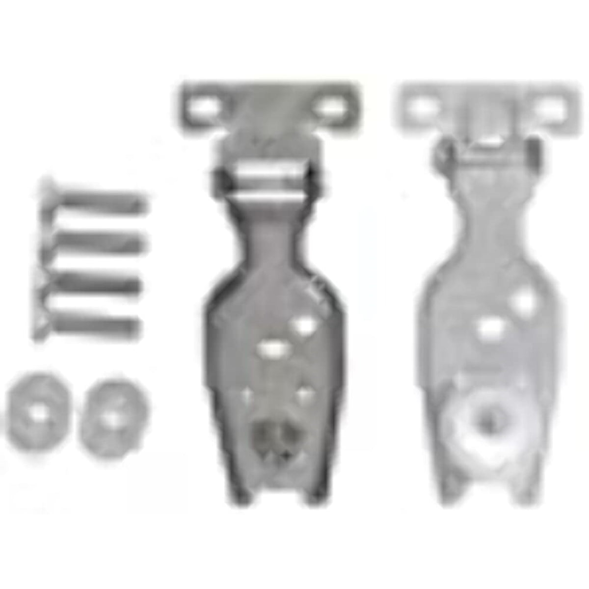 Kentrol Hardtop Liftgate Hinge, Unpolished Stainless Steel - Pair