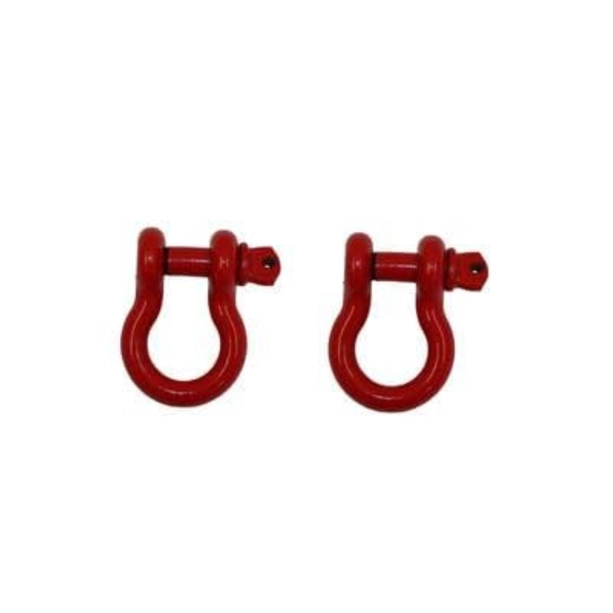 Fishbone Offroad Shackle Set (Pair) Red Coated