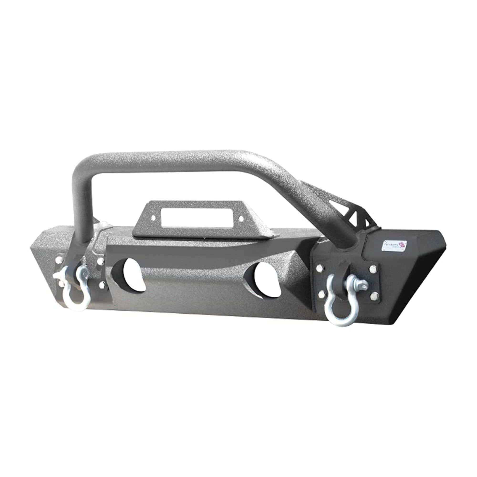 Kentrol/Fishbone Offroad Fb22178 Front Replacement Bumper Fits Jeep Wrangler, Black