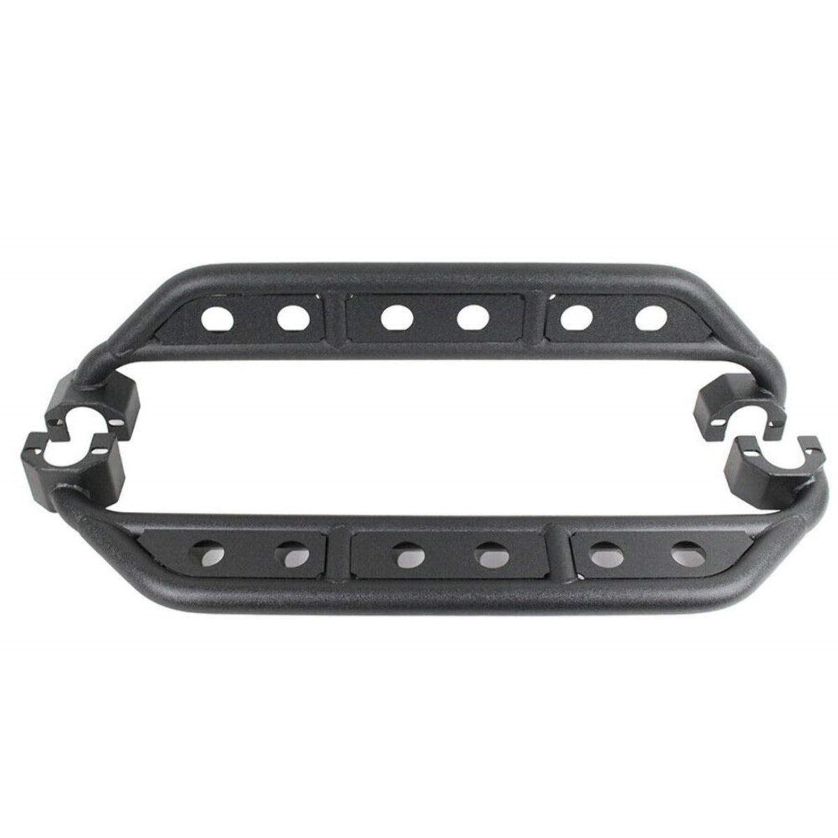 Fishbone Offroad Jeep Wrangler Side Steps 07-17 Wrangler Jk 4 Door Steel Black Textured Powdercoat