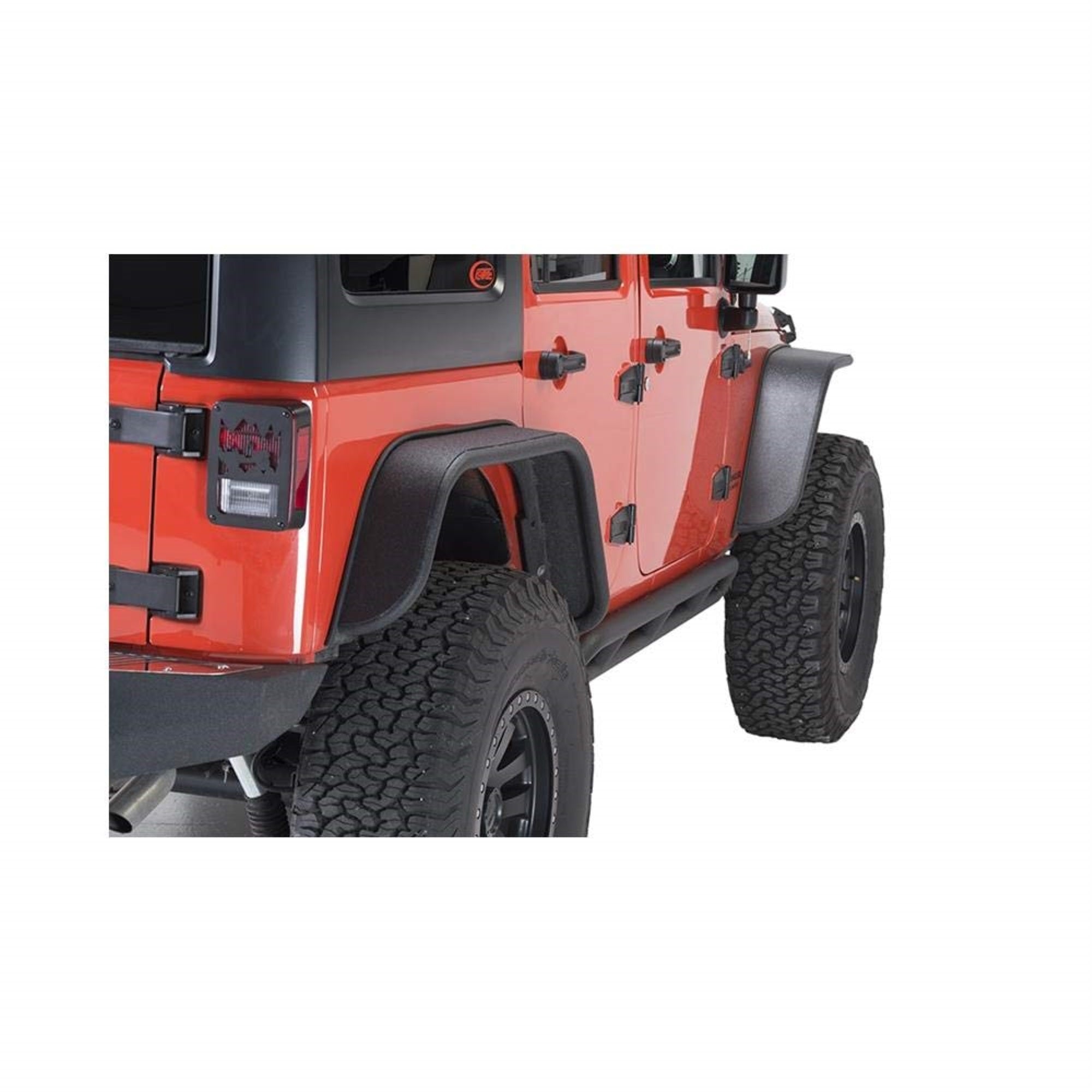 Fishbone Offroad Aluminum Tube Fender Kit For Jeep Jk Wrangler & Unlimited