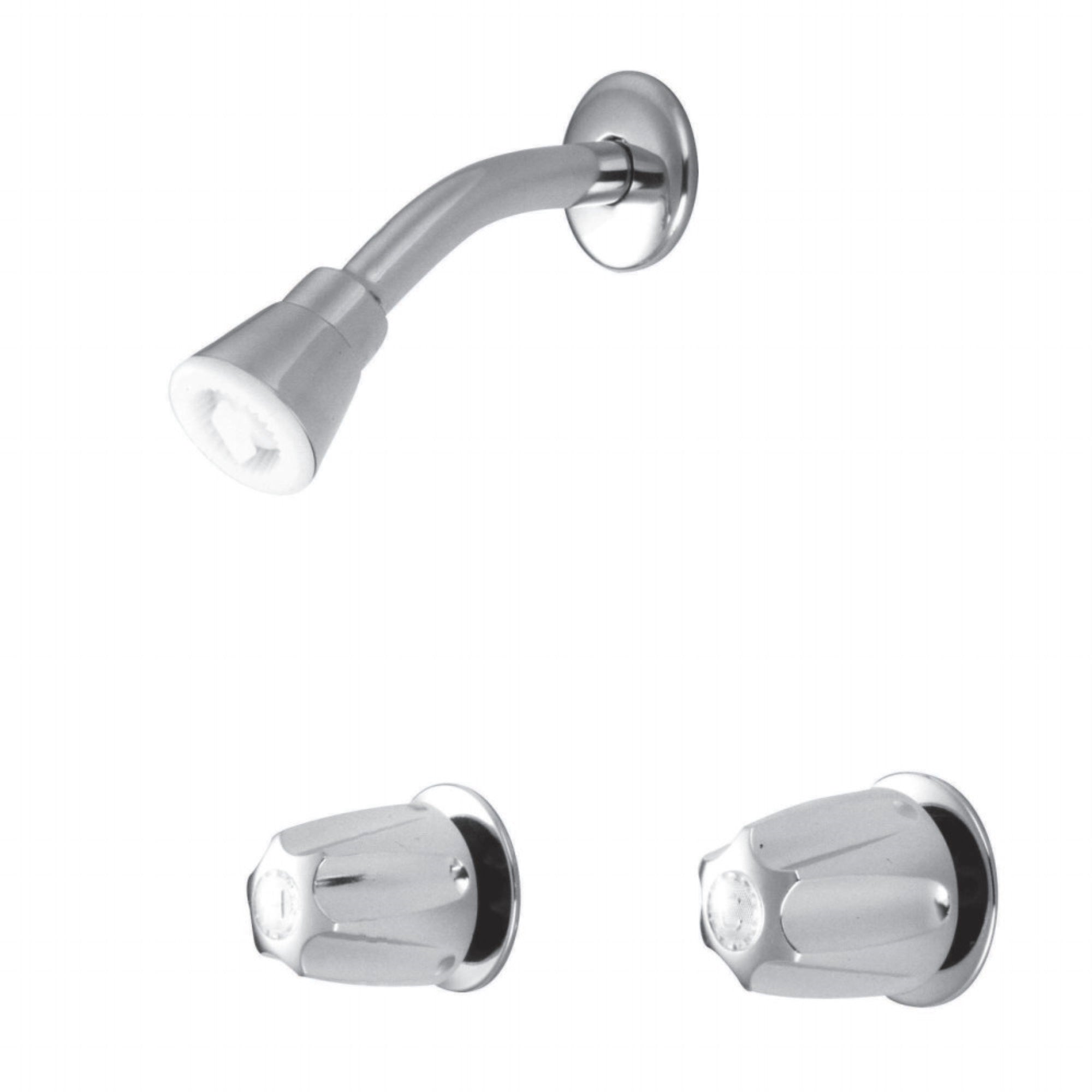 Kingston Brass Kf114 Generic Twin Handle 8 Center Tub & Shower Valve Without Spout, Polished Chrome