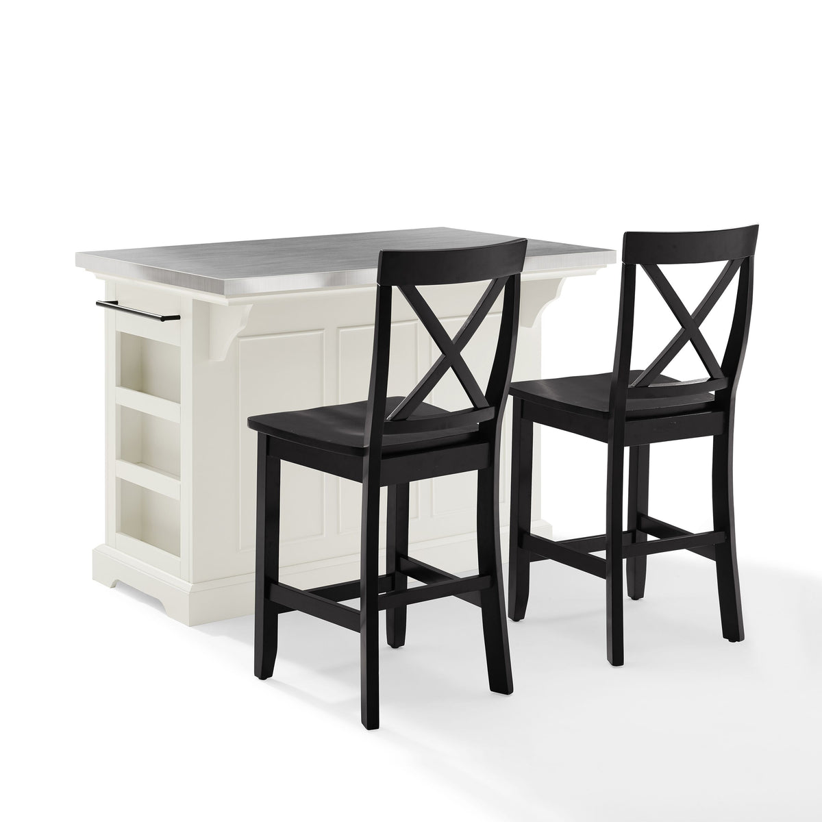 Julia Island W/X-Back Stools
