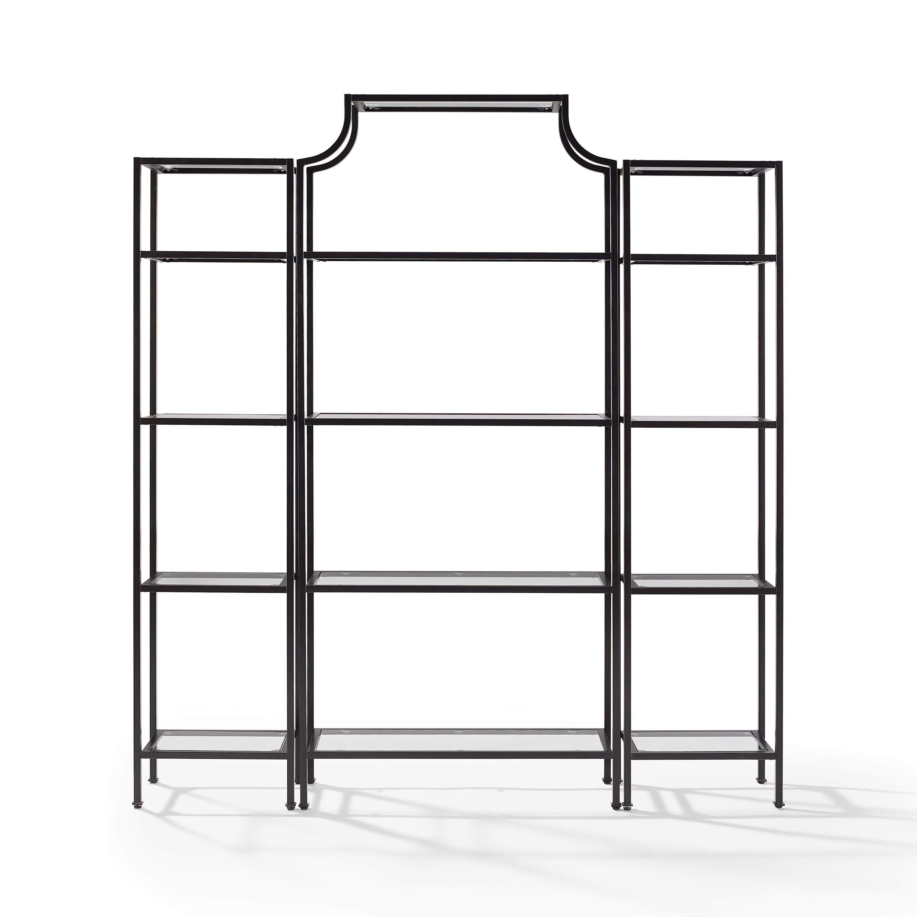 Aimee 3Pc Etagere Set Oil-Rubbed Bronze