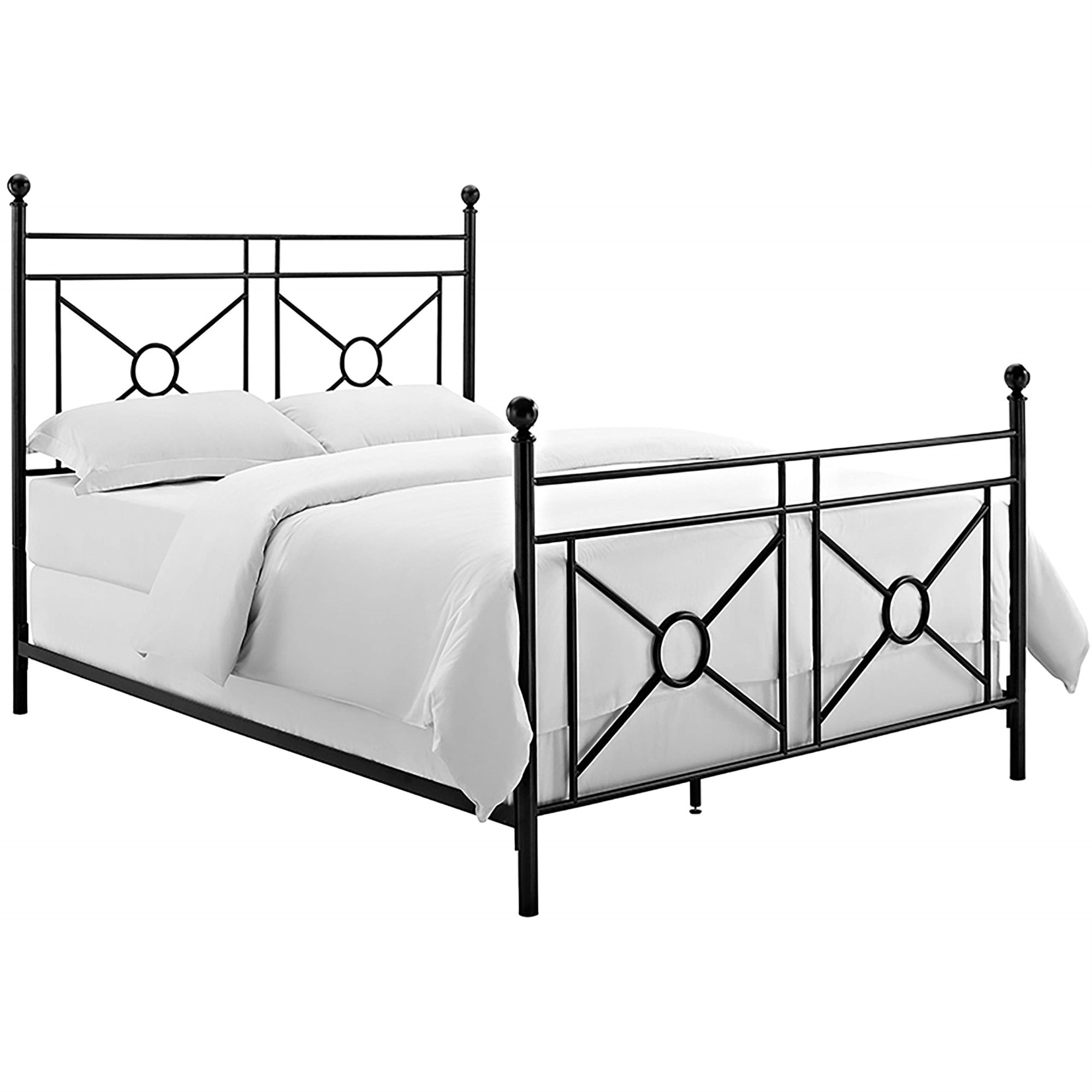 Casafoyer Montgomery Bed Set, Black, Queen
