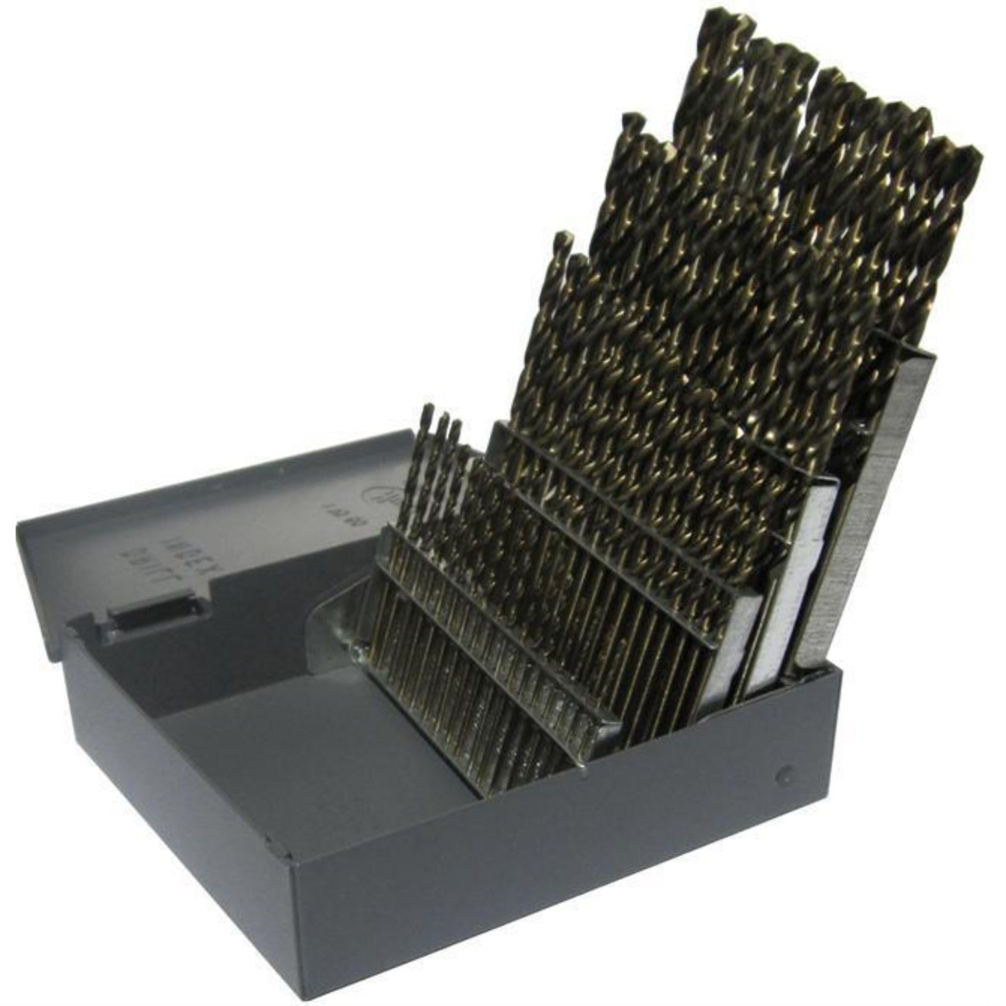 #1-60 60 Piece Black & Gold Jobber Length Drill Bit Set, Kfd60J-Set