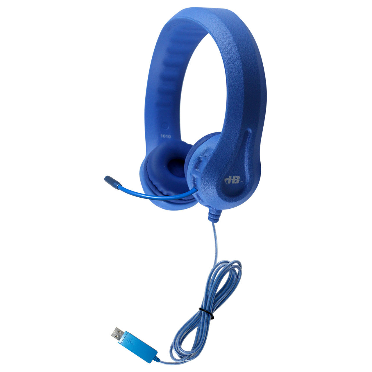 42 Pack Of Kids Blue Flex-Phone Usb Headset With Gooseneck Microphone