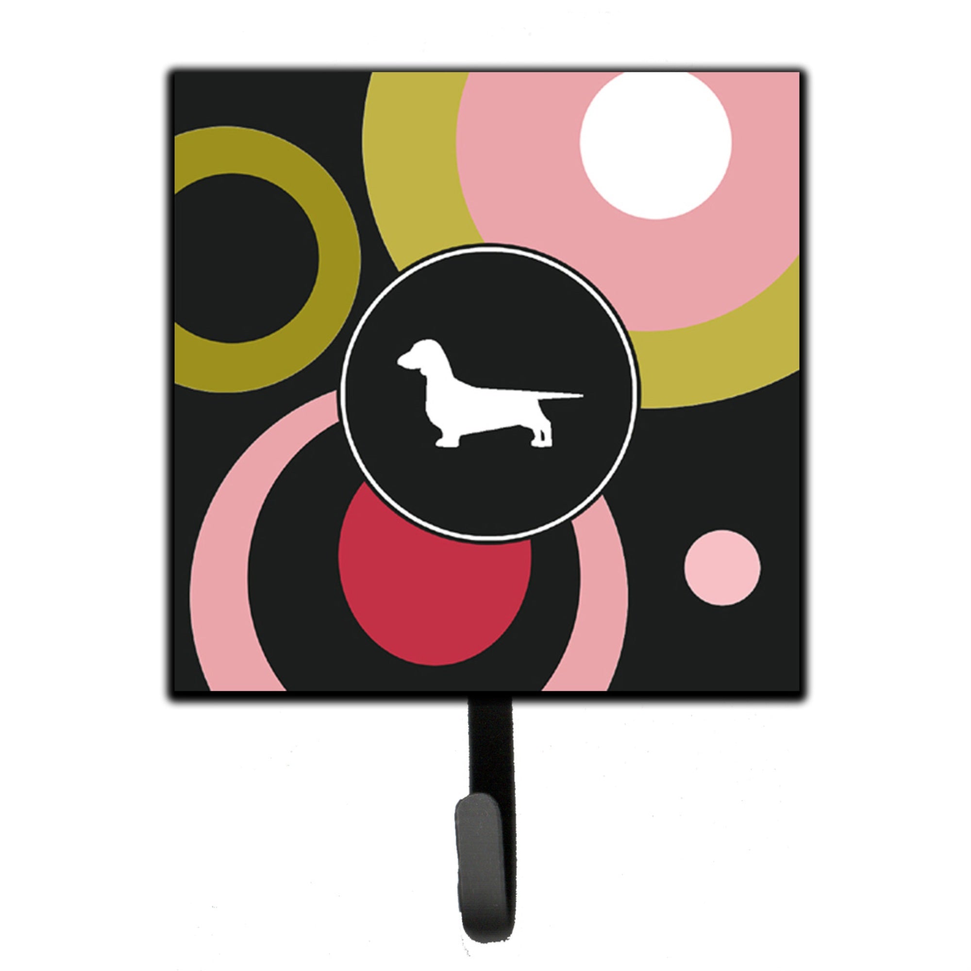 Caroline'S Treasures Kj1024Sh4 Dachshund Leash Holder Or Key Hook, Small, Multicolor
