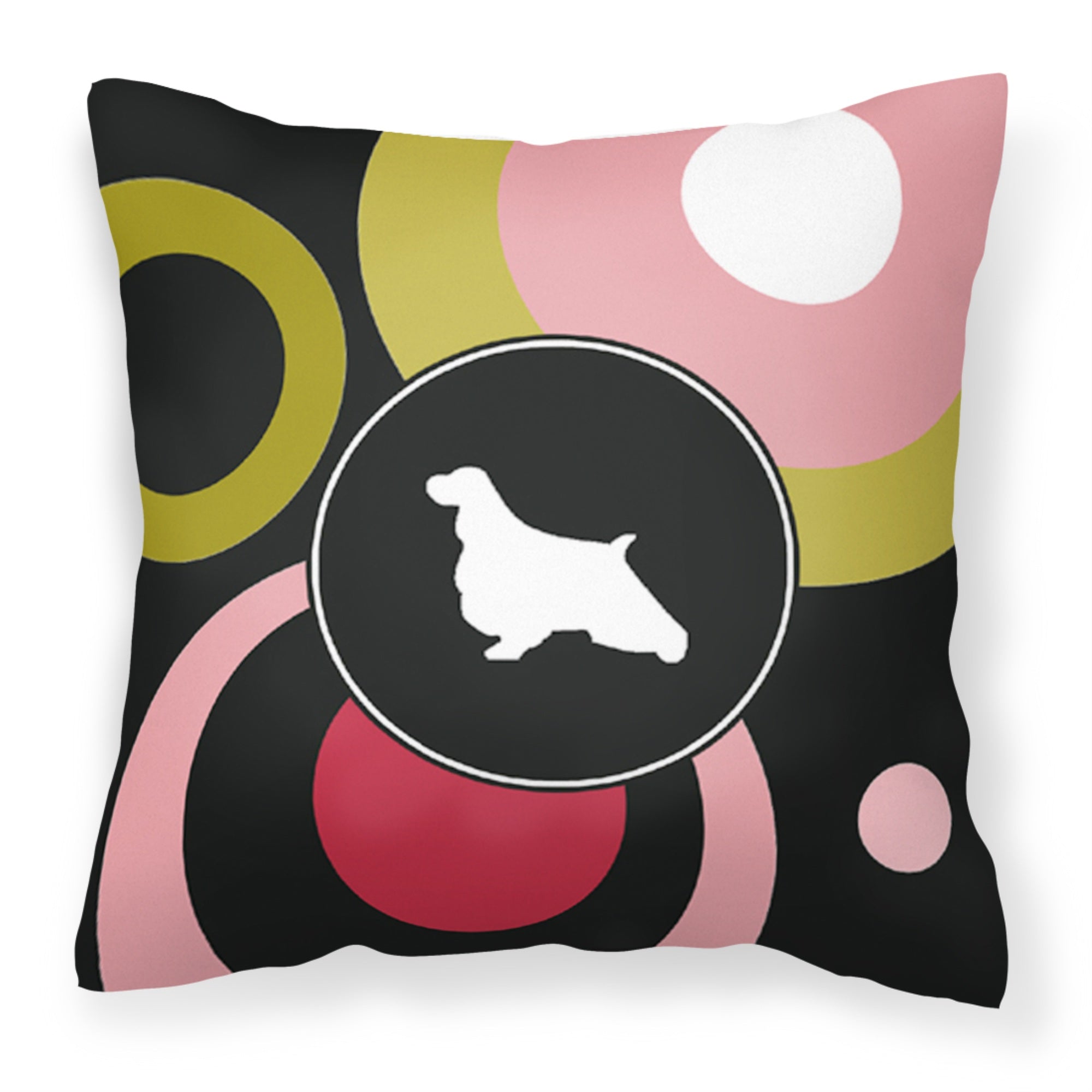 Caroline'S Treasures Kj1029Pw1414 English Springer Spaniel Decorative Canvas Fabric Pillow, Large, Multicolor