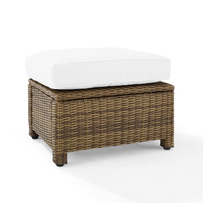Bradenton Outdoor Ottoman - Sunbrella