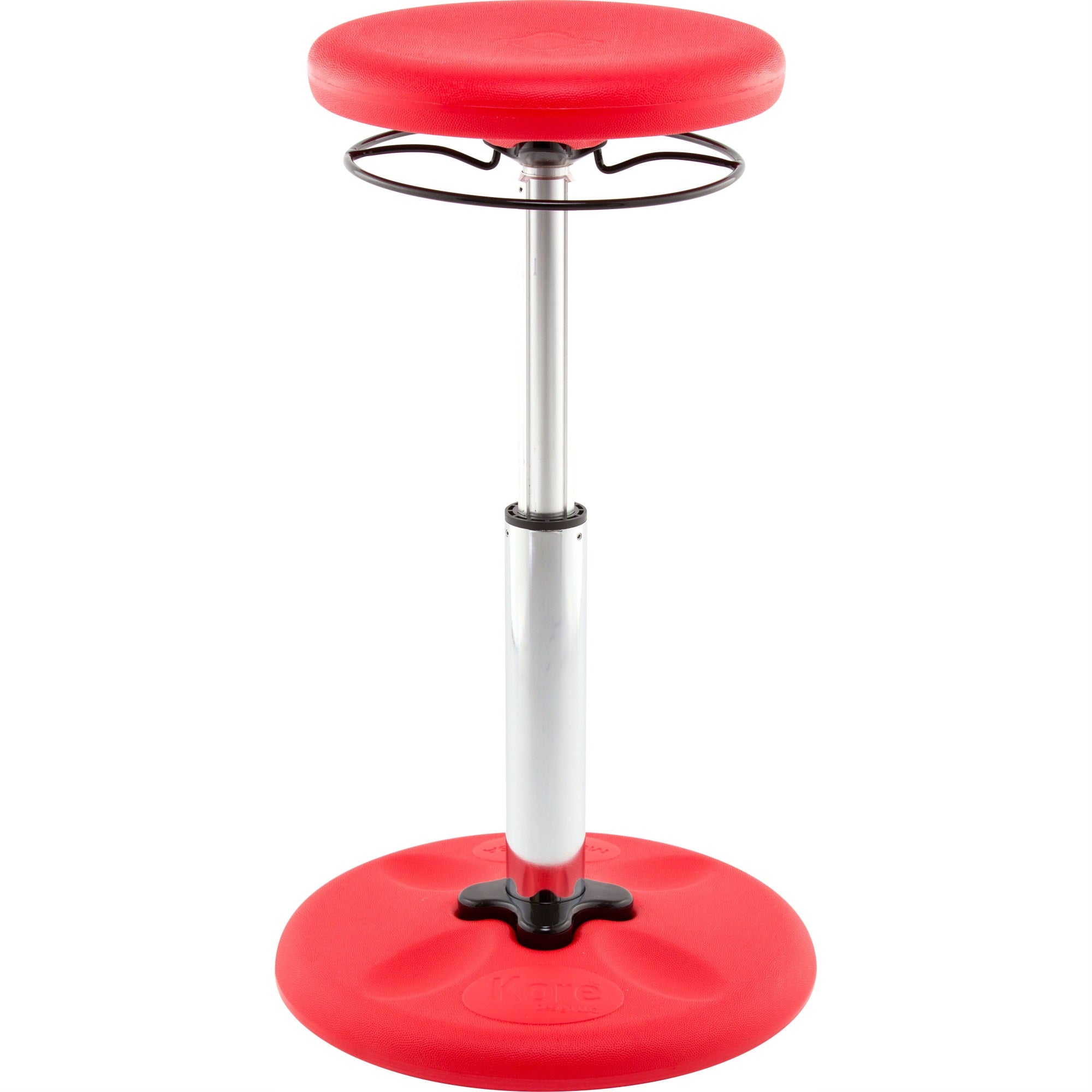 Kore Design Kids Adjustable Tall Wobble Chair 16.5-24” Red