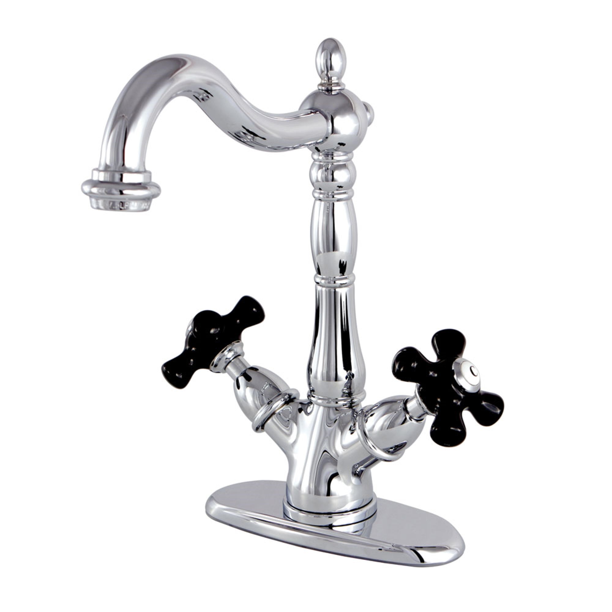 Kingston Brass Ks1491Pkx Duchess 2-Handle Vessel Sink Faucet, Polished Chrome