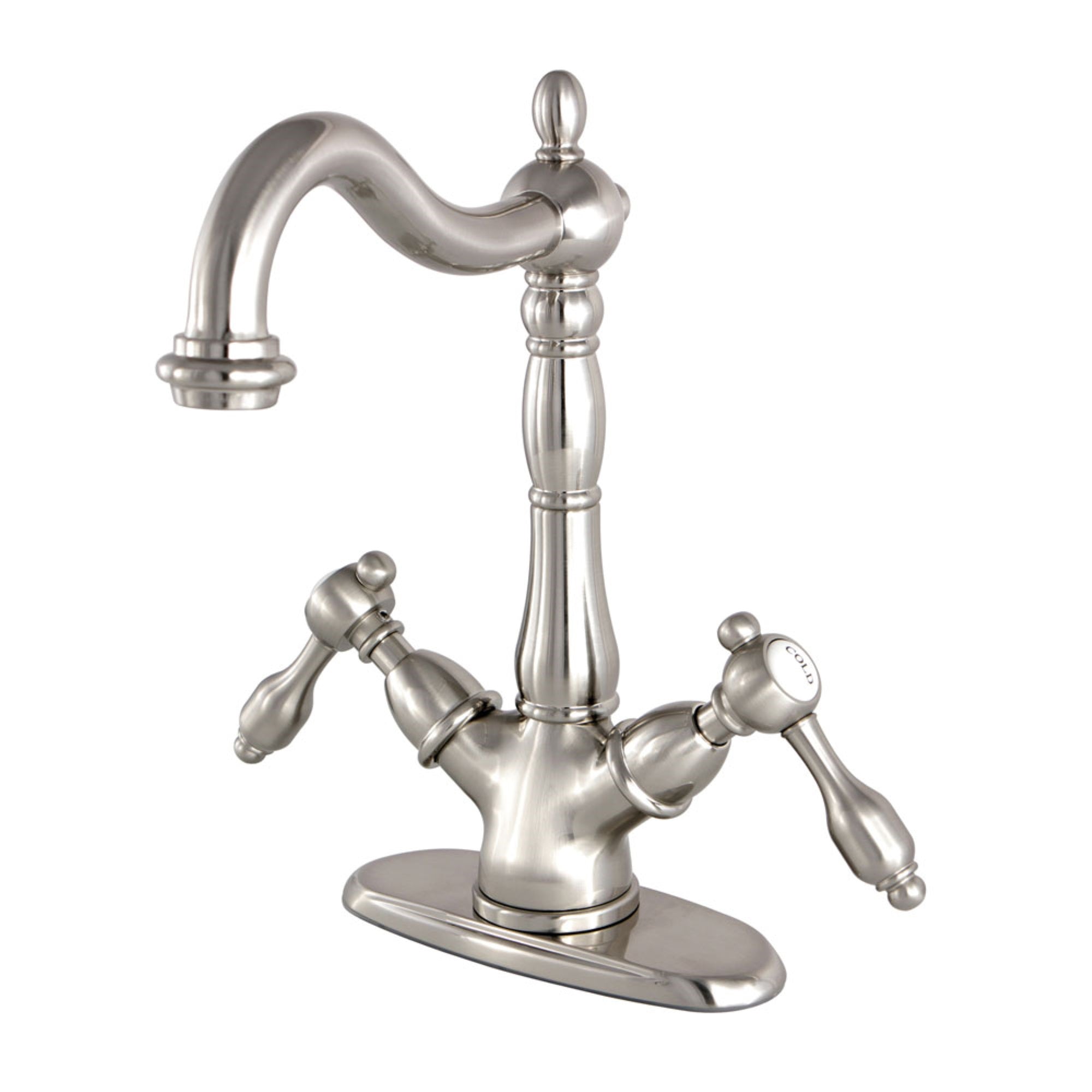Kingston Brass Ks1498Tal Vessel Sink Faucet, Brushed Nickel