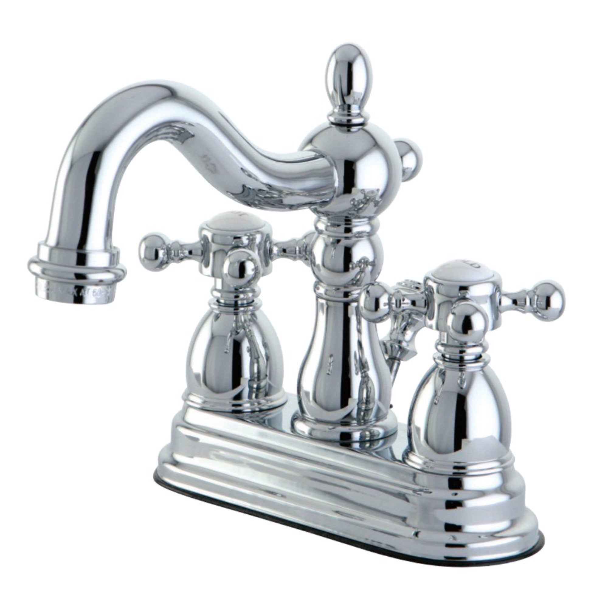 Kingston Brass Ks1601Bx 4 In. Centerset Bathroom Faucet, Polished Chrome