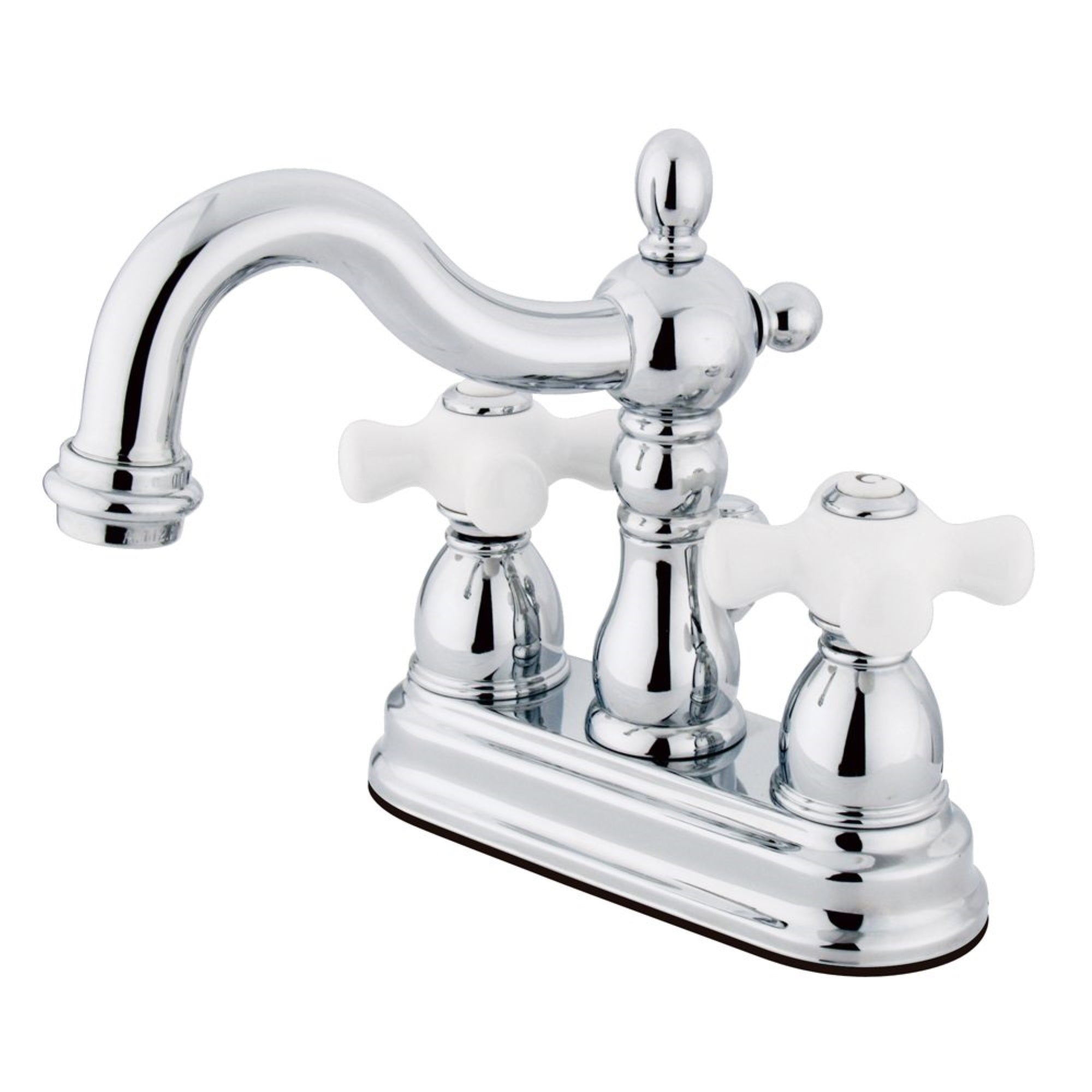 Kingston Brass Ks1601Px 4 In. Centerset Bathroom Faucet, Polished Chrome