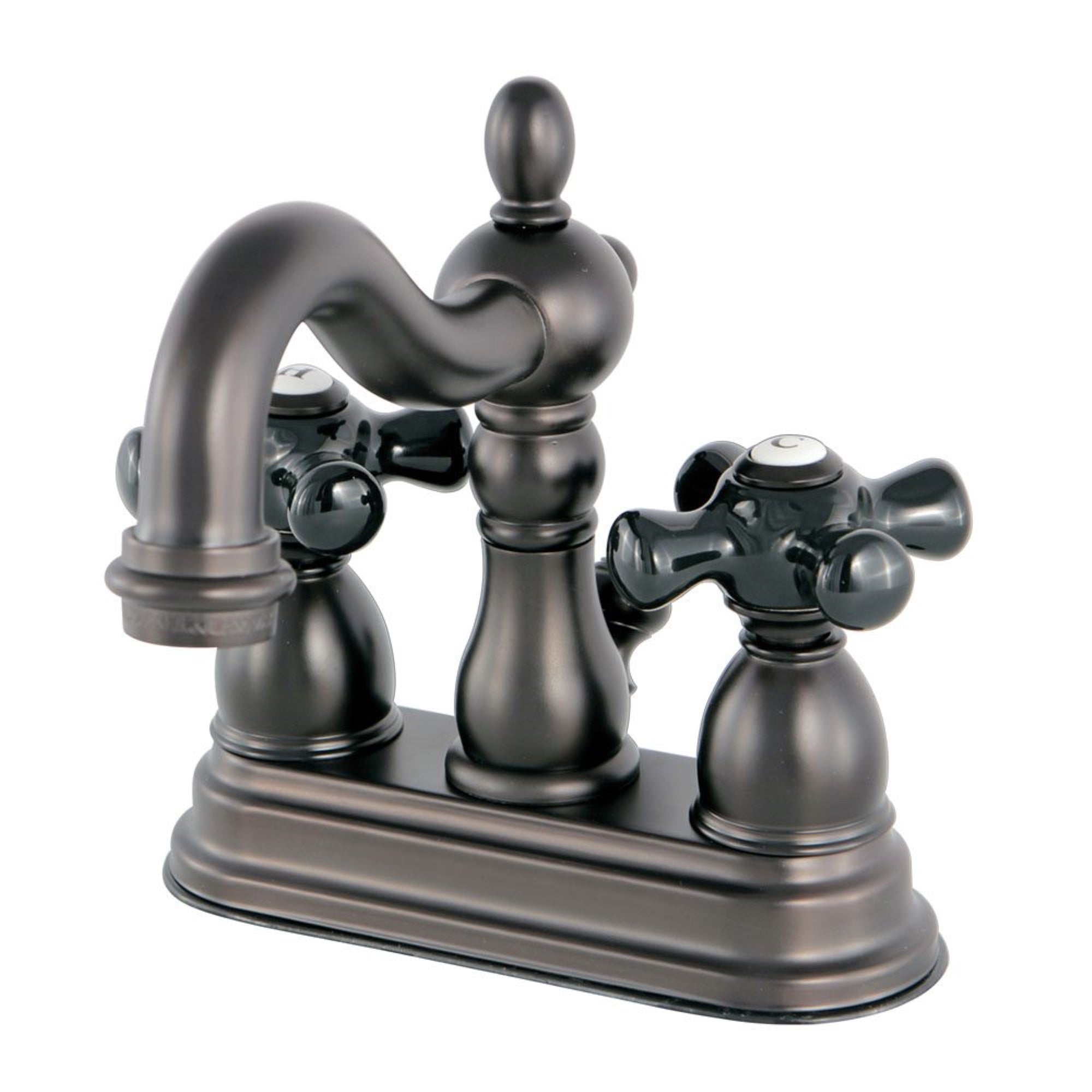 Kingston Brass Ks1605Pkx 4 In. Centerset Bathroom Faucet, Oil Rubbed Bronze