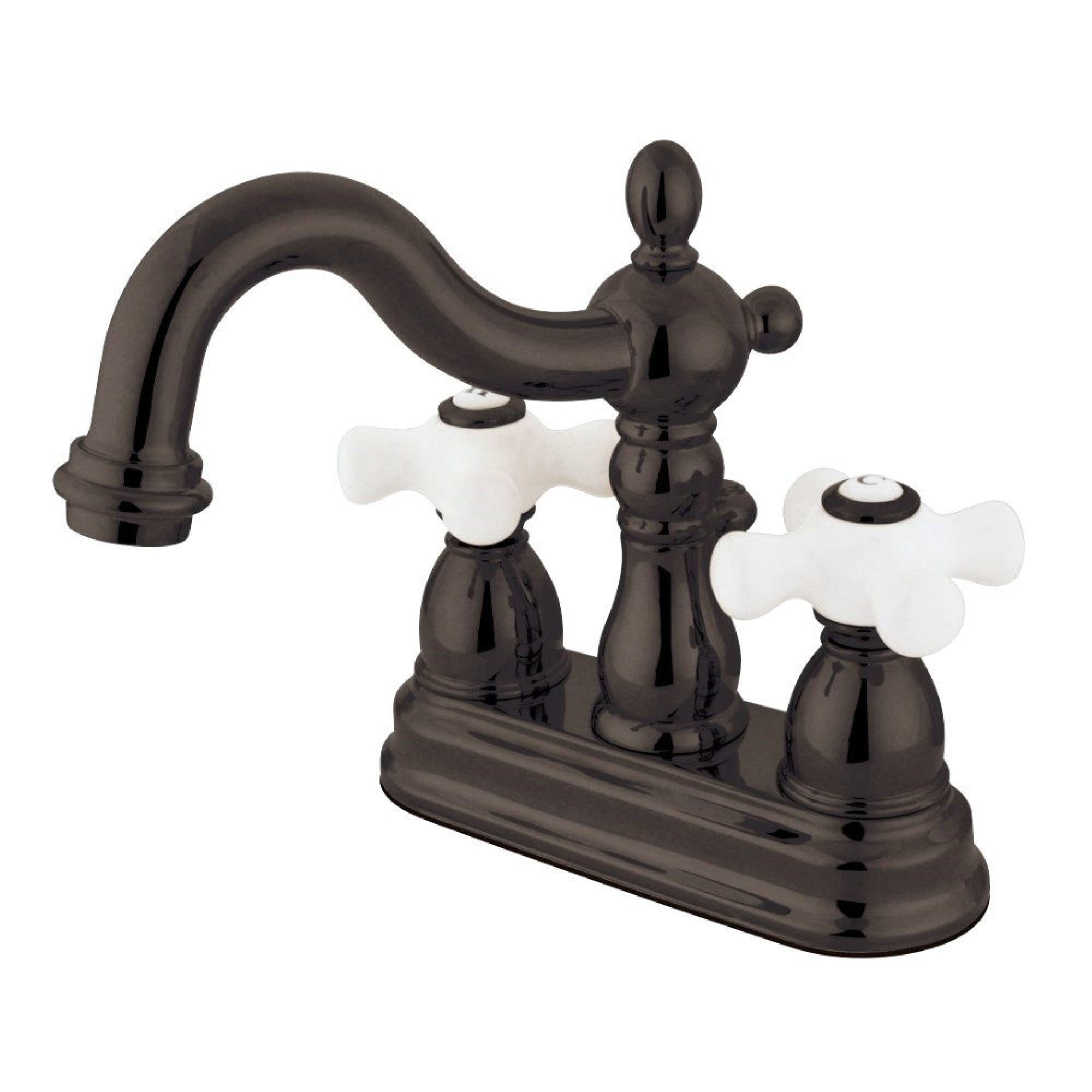 Kingston Brass Ks1605Px 4 In. Centerset Bathroom Faucet, Oil Rubbed Bronze