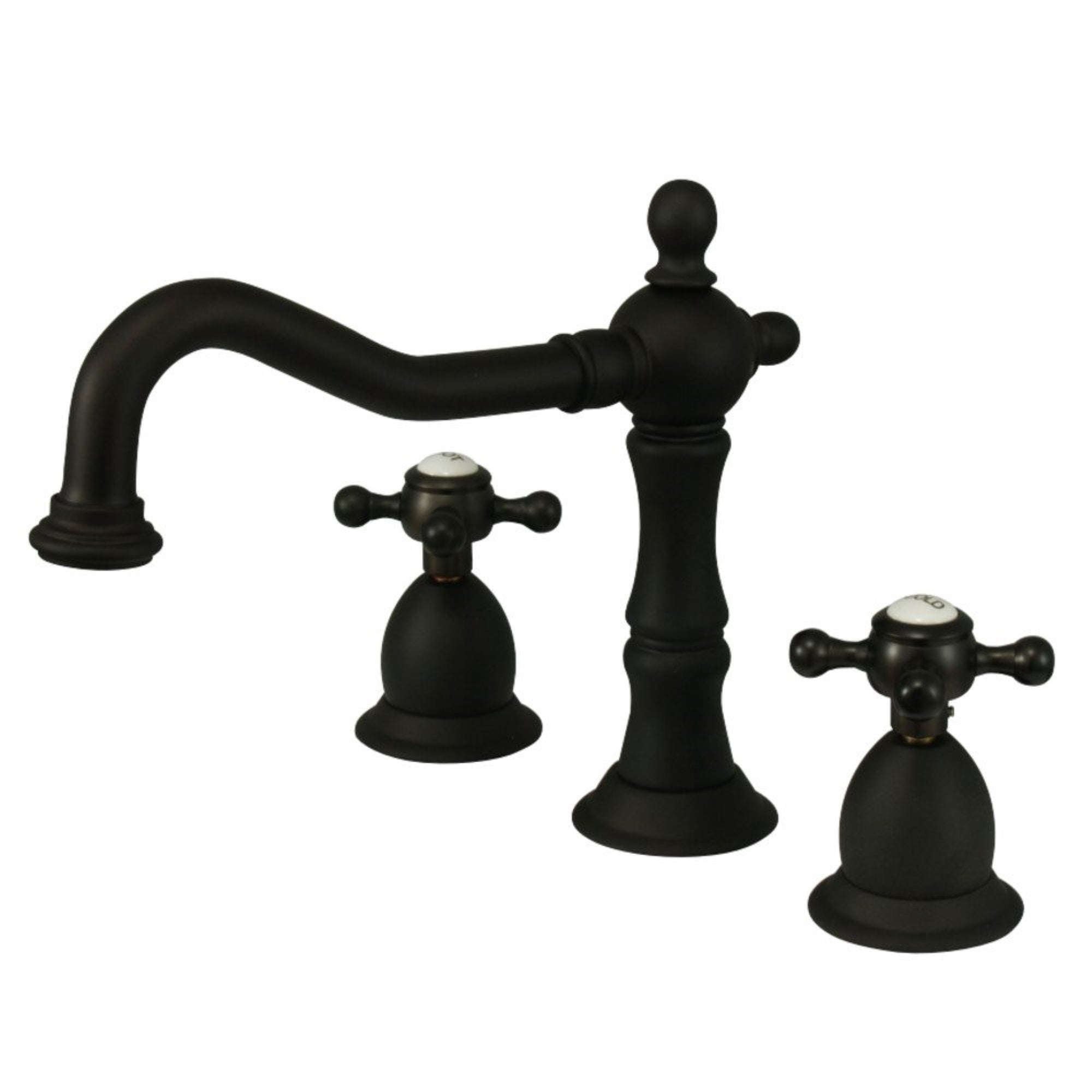 Kingston Brass Ks1975Bx 8 In. Widespread Bathroom Faucet, Oil Rubbed Bronze