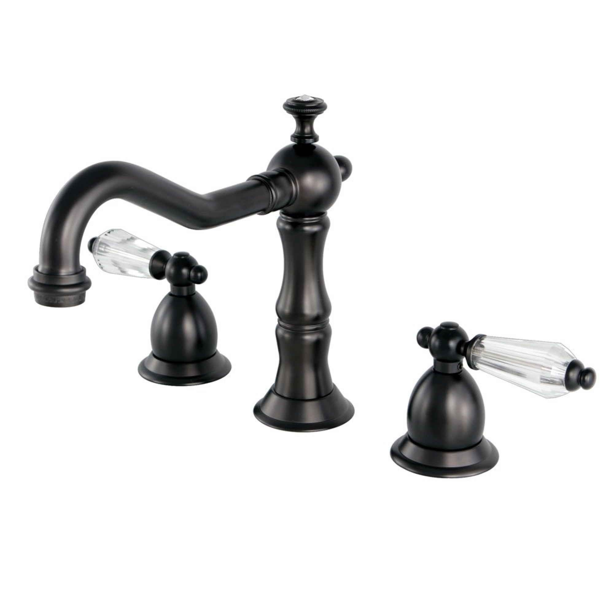 Kingston Brass Ks1975Wll 8 In. Widespread Bathroom Faucet, Oil Rubbed Bronze