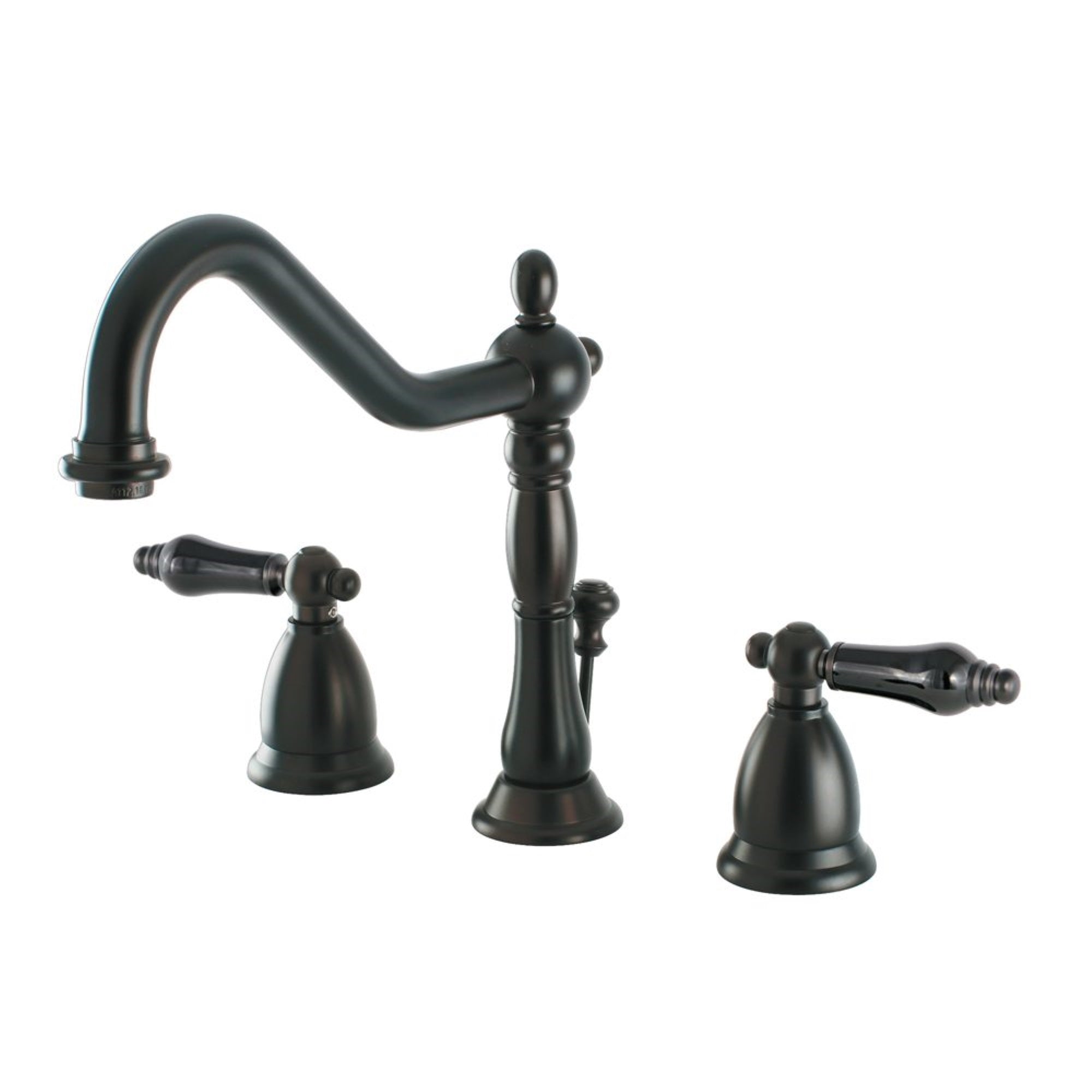 Kingston Brass Ks1995Pkl 8 In. Widespread Bathroom Faucet, Oil Rubbed Bronze