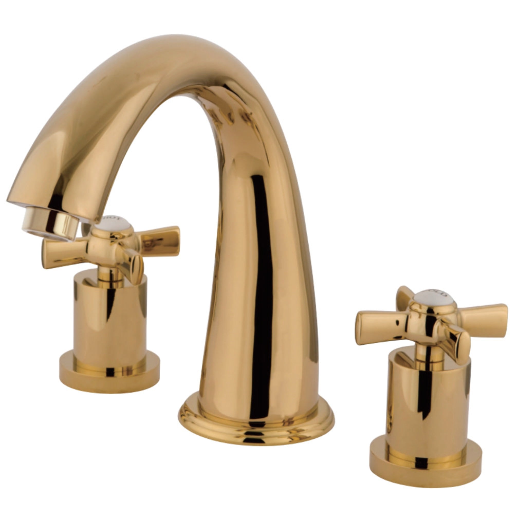 Kingston Brass Ks2362Zx Millennium Roman Tub Faucet, Polished Brass