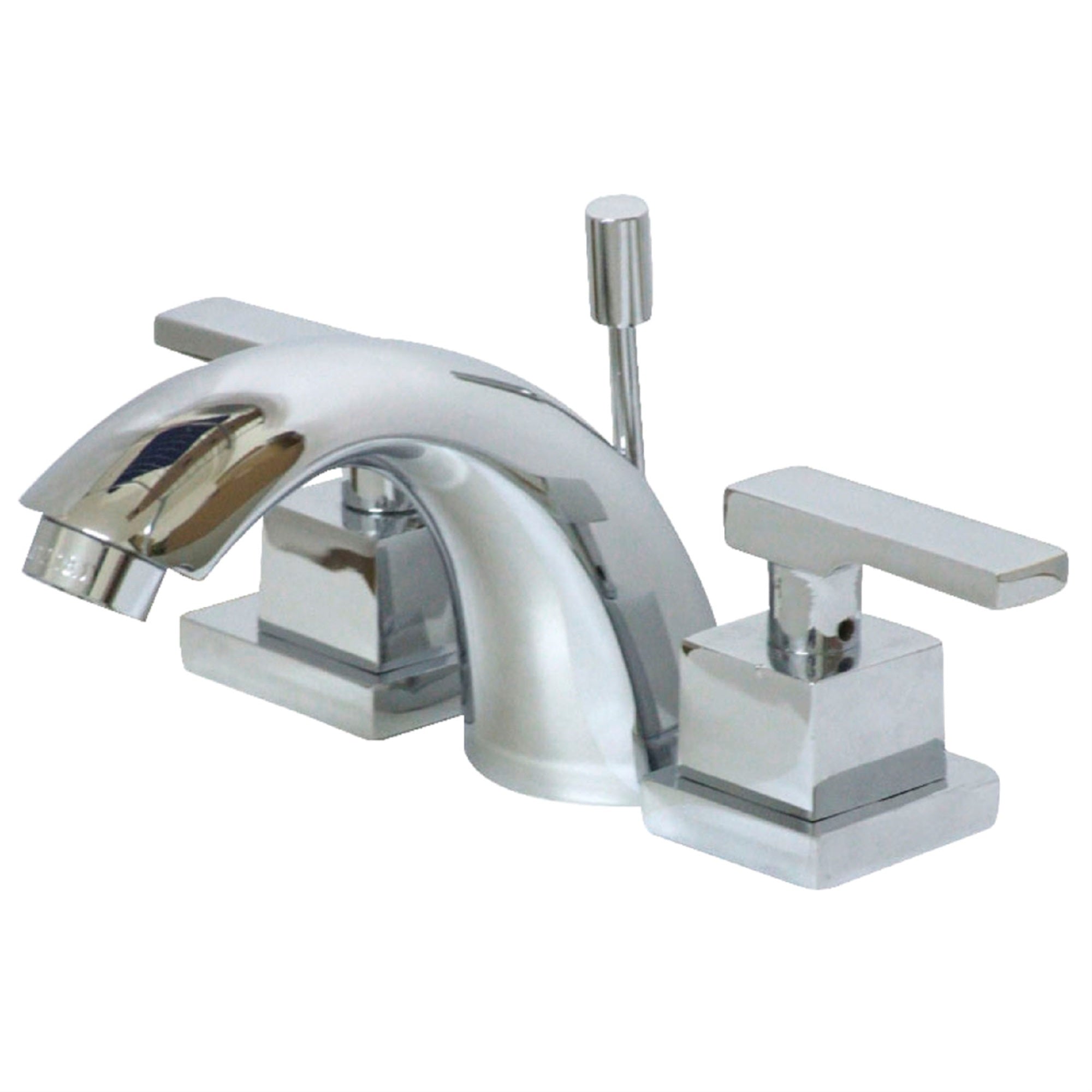 Kingston Brass Ks2951Qll Mini-Widespread Bathroom Faucet, Polished Chrome