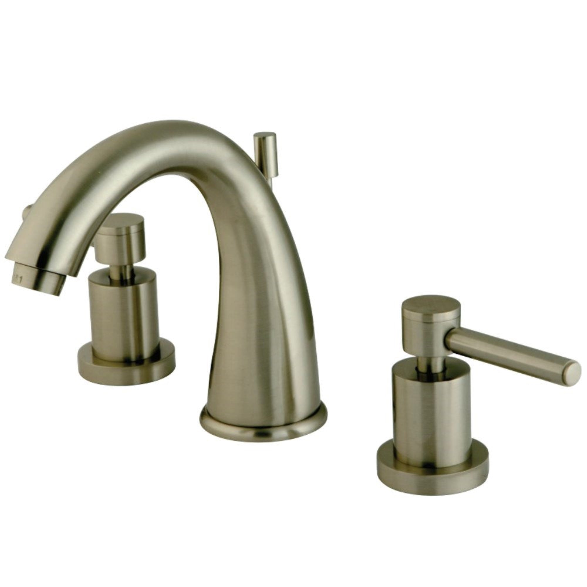 Kingston Brass Ks2968Dl 8 In. Widespread Bathroom Faucet, Brushed Nickel