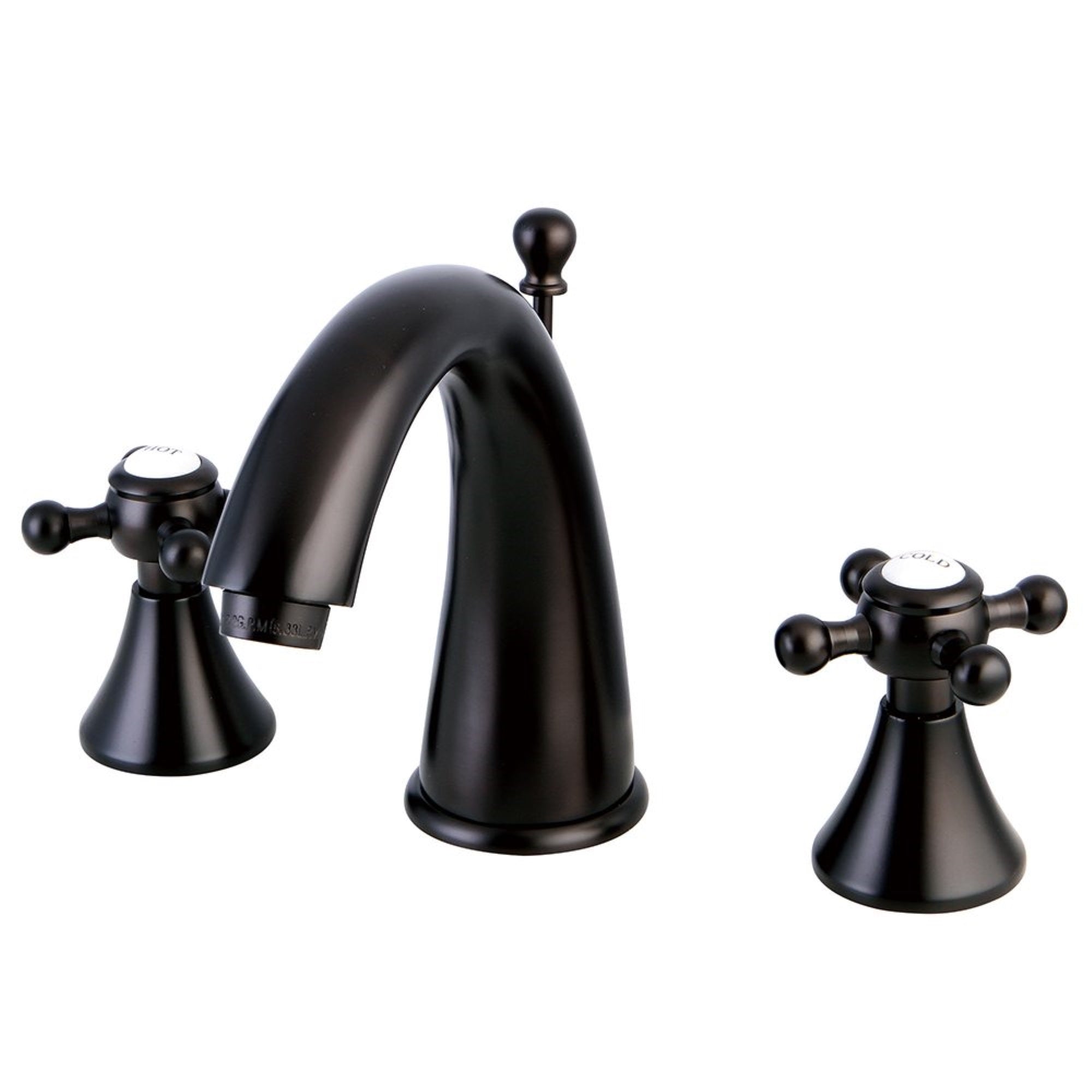 Kingston Brass Ks2975Bx 8 In. Widespread Bathroom Faucet, Oil Rubbed Bronze