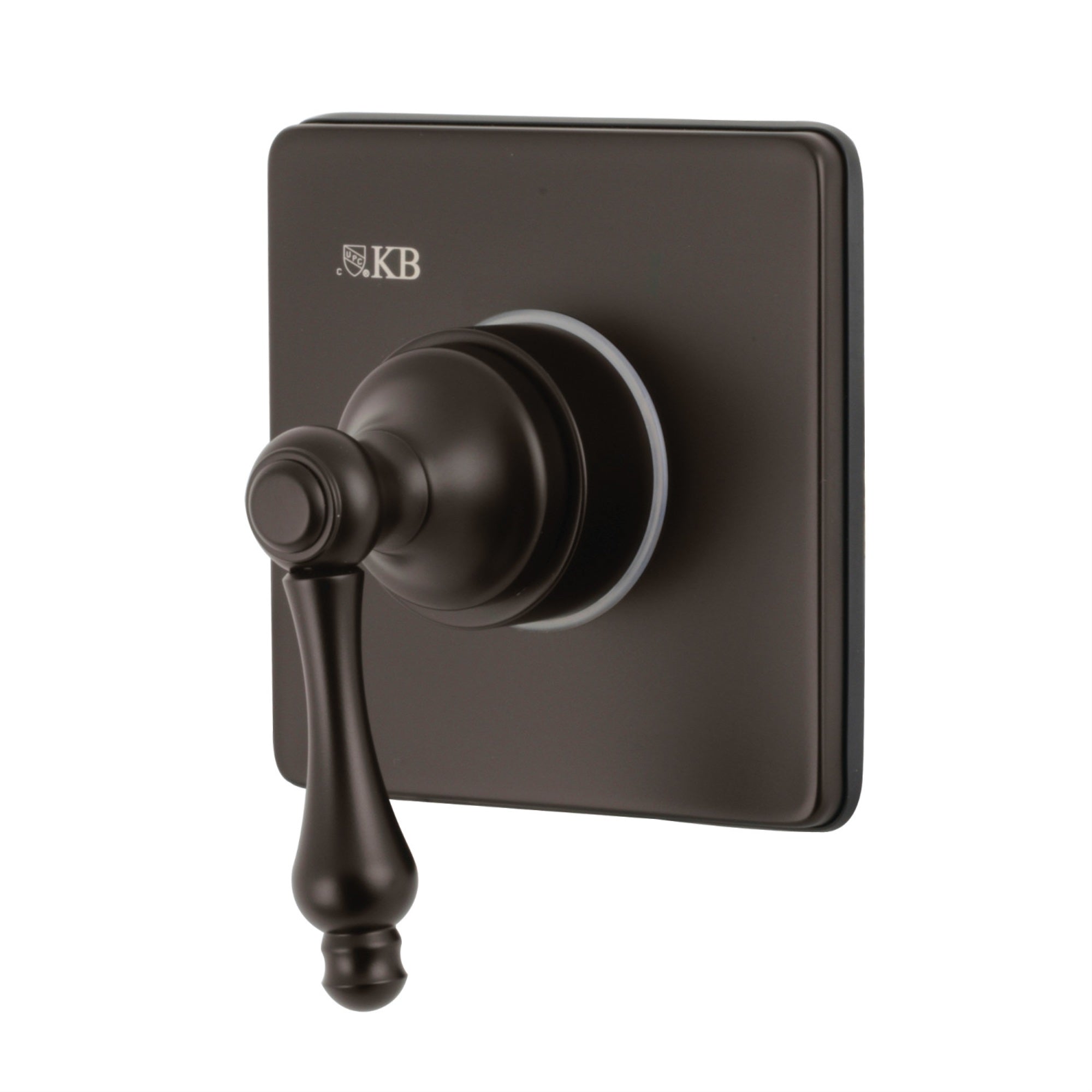Kingston Brass Ks3045Al Single-Handle Three-Way Diverter Valve With Trim Kit, Oil Rubbed Bronze