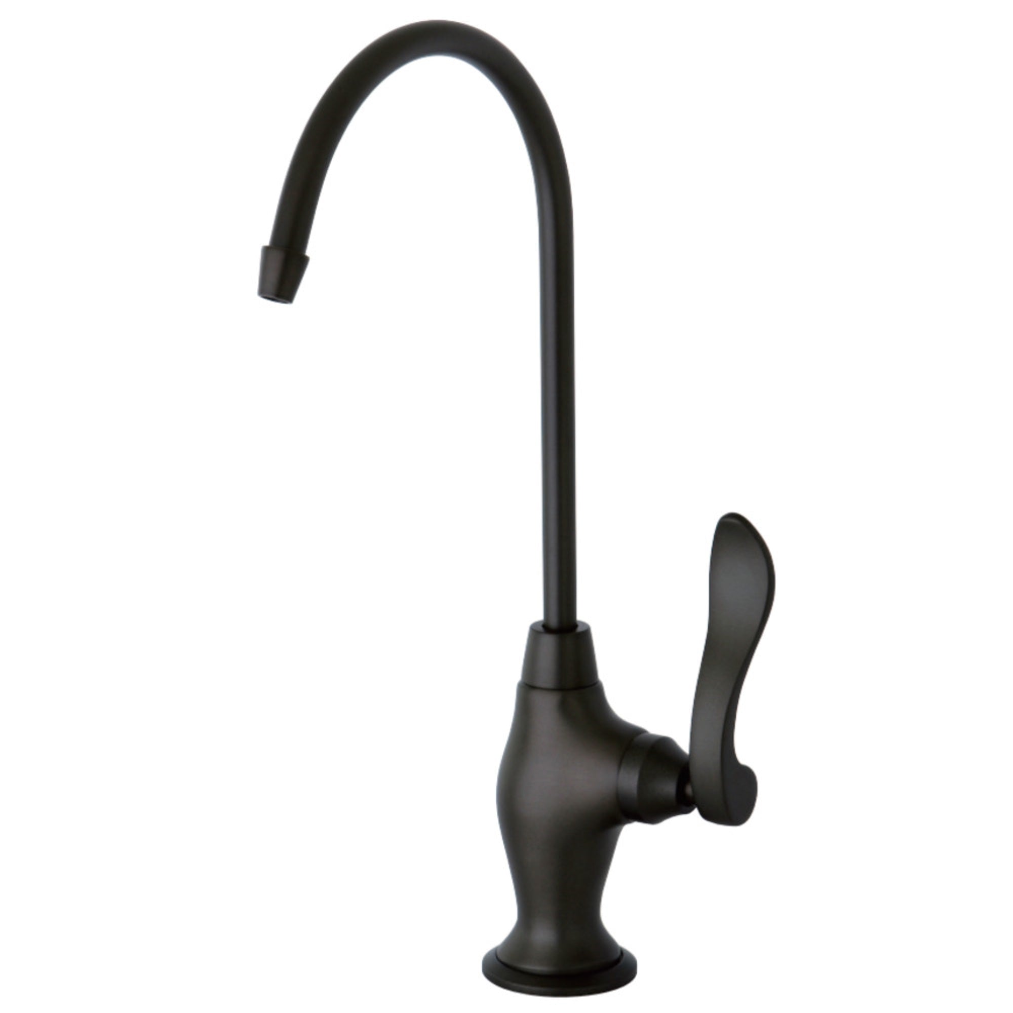 Kingston Brass Ks3195Nfl Nuwave French Single Handle Water Filtration Faucet, Oil Rubbed Bronze