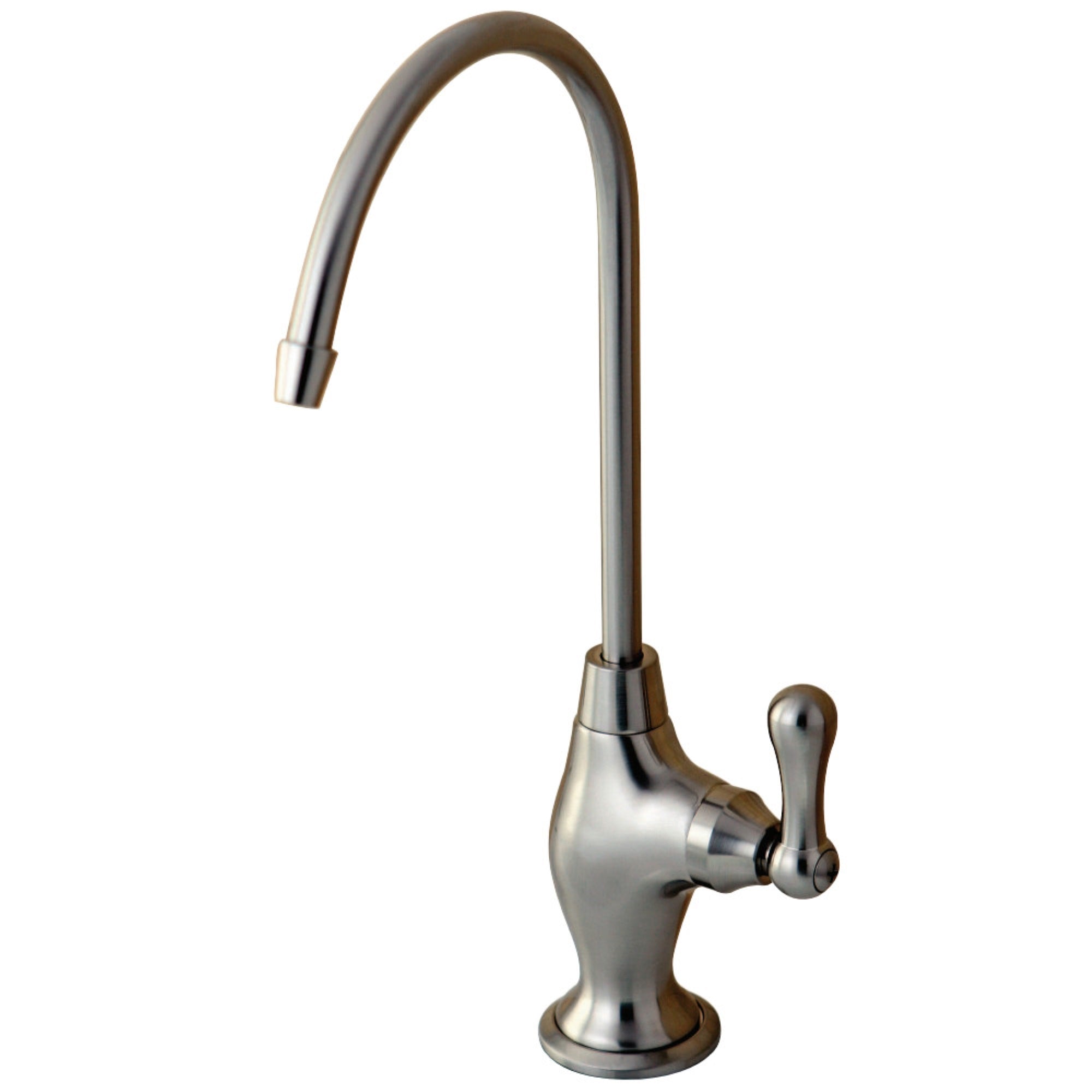Kingston Brass Ks3198Al Restoration Single Handle Water Filtration Faucet, Brushed Nickel