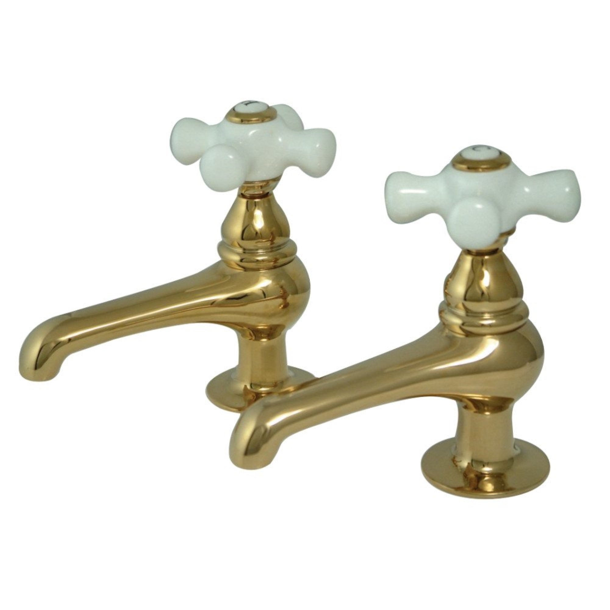 Kingston Brass Ks3202Px Restoration Basin Tap Faucet, Polished Brass