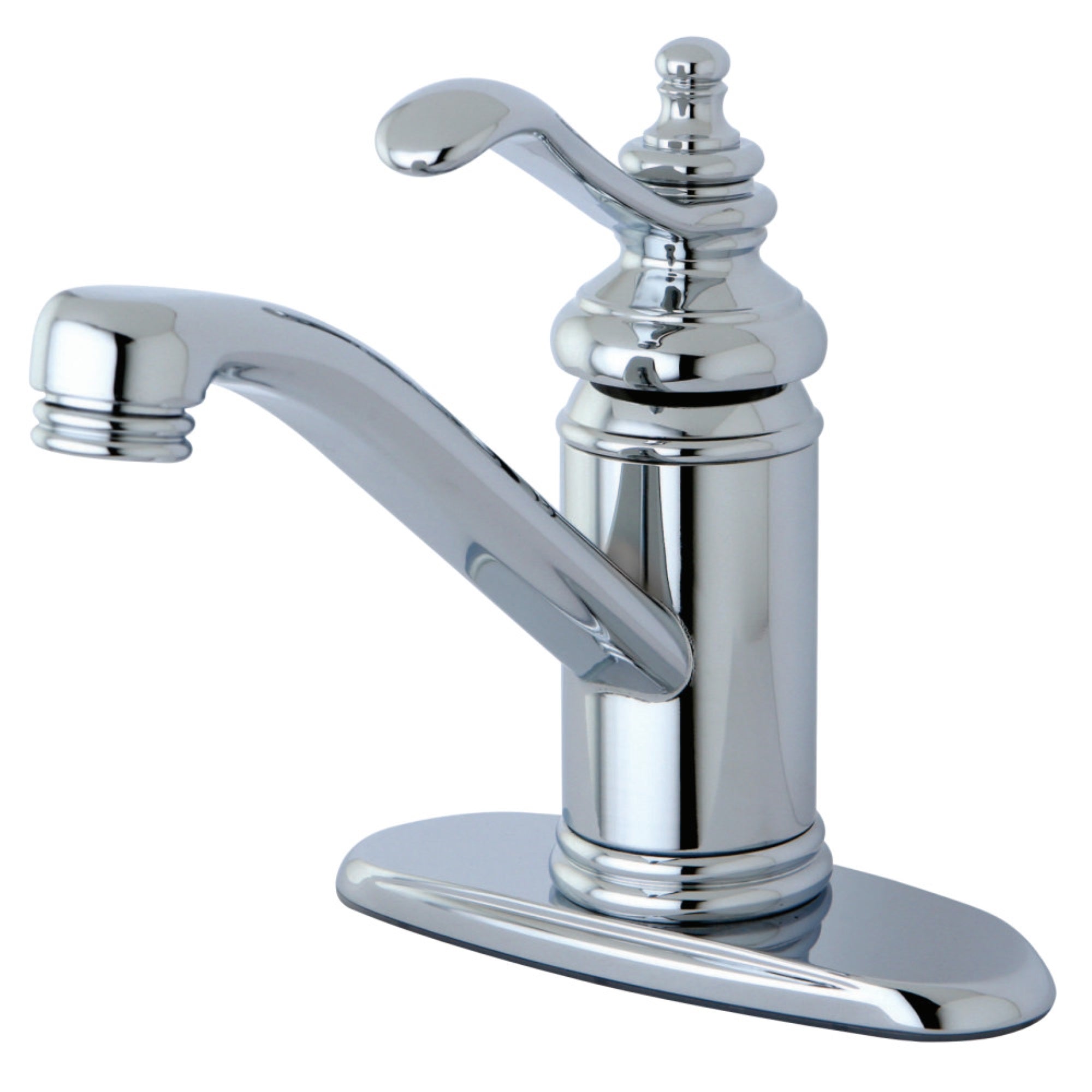 Kingston Brass Ks3401Tl Templeton 4 Single Handle Bathroom Faucet, Polished Chrome