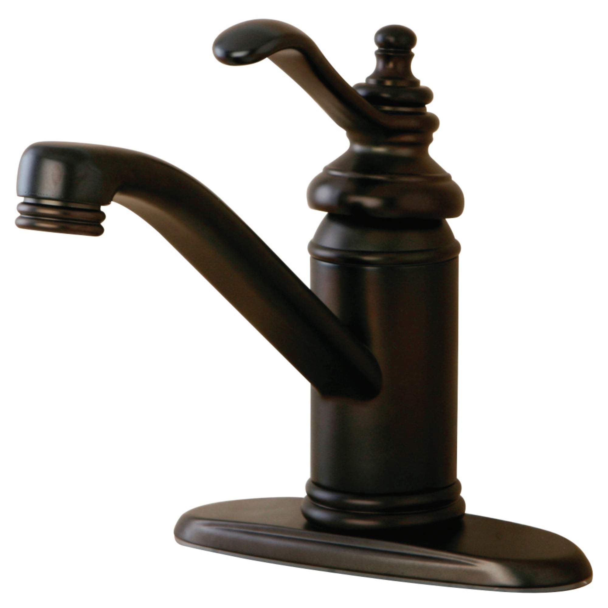 Kingston Brass Ks3405Tl Templeton 4 Single Handle Bathroom Faucet, Oil Rubbed Bronze