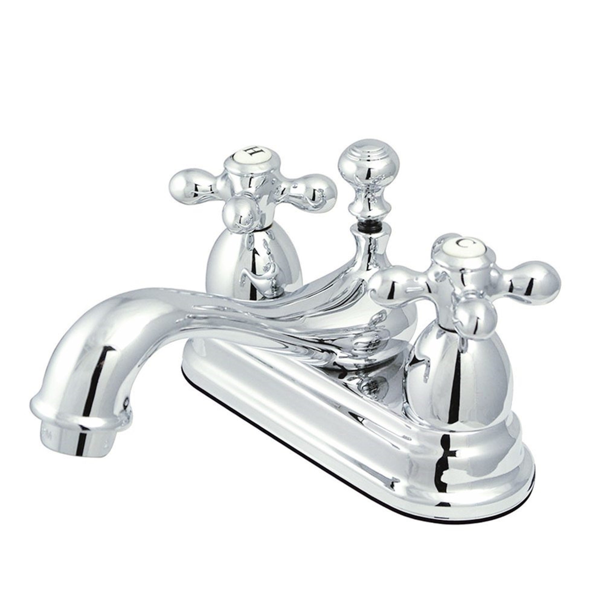 Kingston Brass Ks3601Ax 4 In. Centerset Bathroom Faucet, Polished Chrome