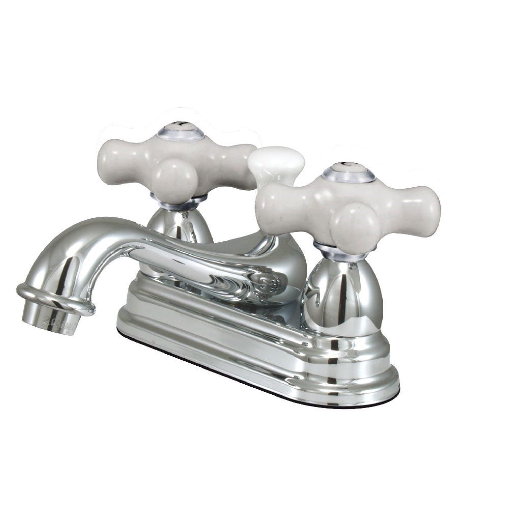 Kingston Brass Ks3601Px 4 In. Centerset Bathroom Faucet, Polished Chrome