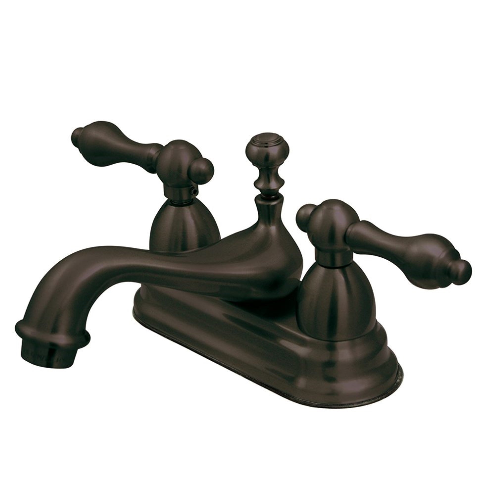 Kingston Brass Ks3605Al 4 In. Centerset Bathroom Faucet, Oil Rubbed Bronze