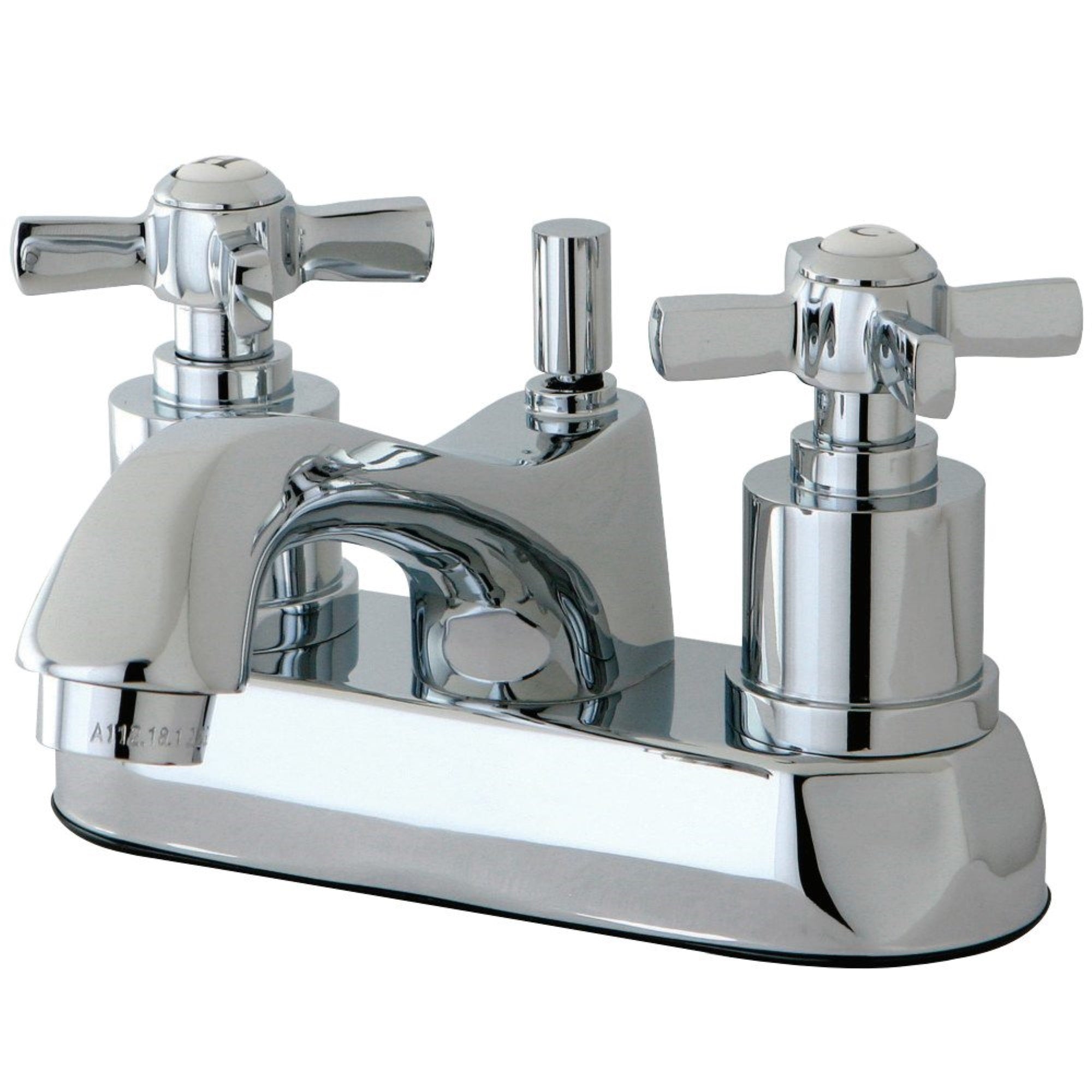 Kingston Brass Ks4261Zx 4 In. Centerset Bathroom Faucet, Polished Chrome