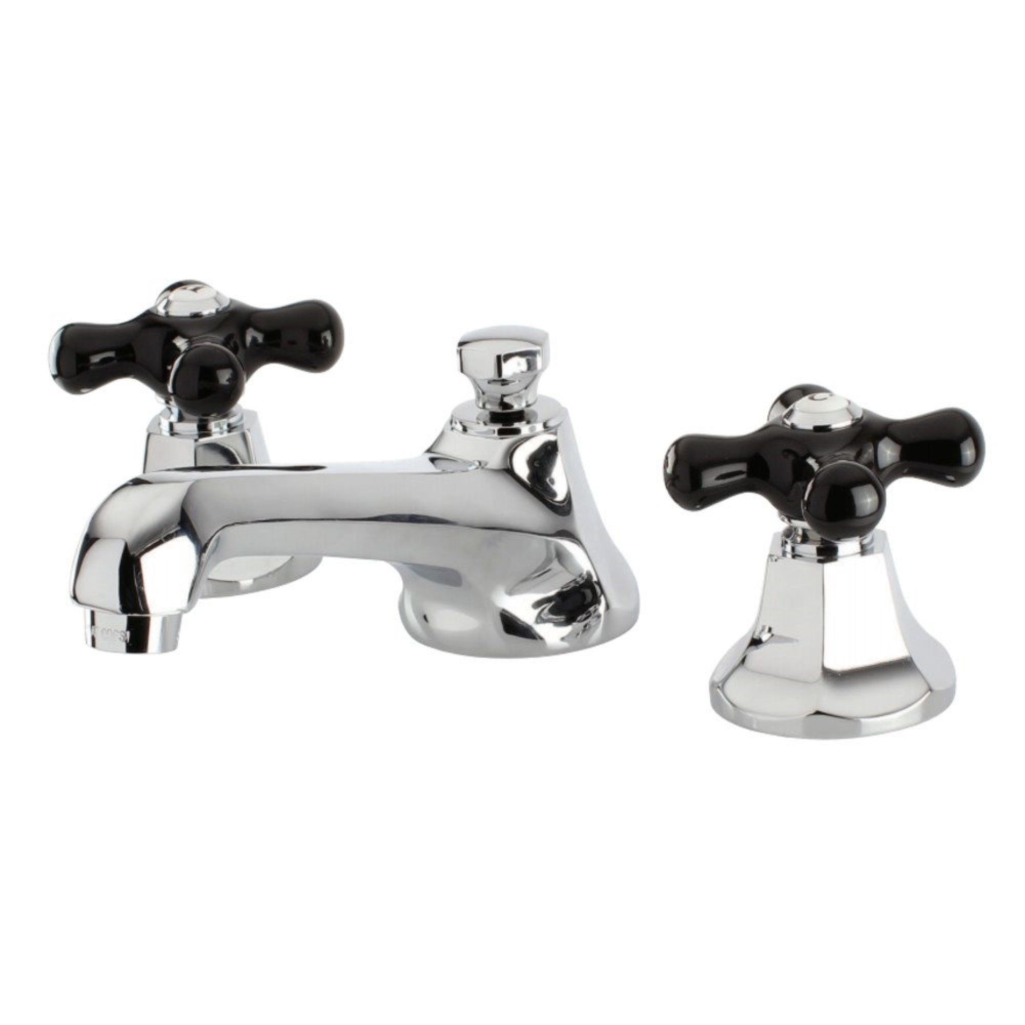Kingston Brass Ks4461Pkx Duchess Widespread Bathroom Faucet With Brass Pop-Up, Polished Chrome