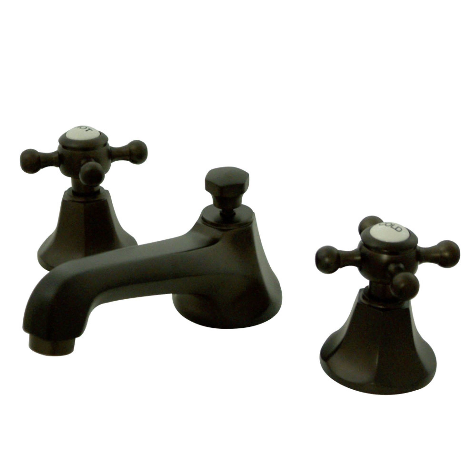 Kingston Brass Ks4465Bx 8 In. Widespread Bathroom Faucet, Oil Rubbed Bronze