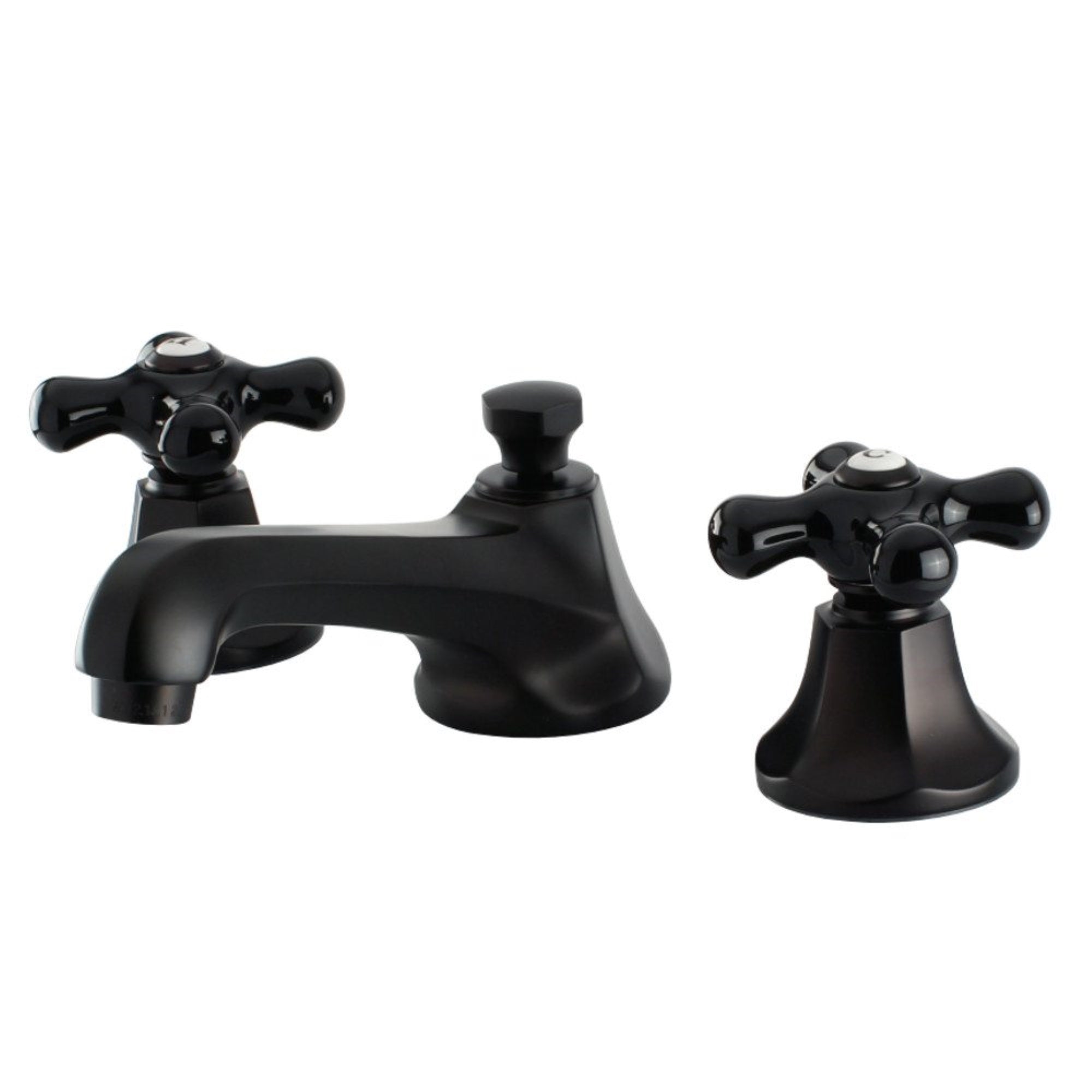 Kingston Brass Ks4465Pkx Duchess Widespread Bathroom Faucet With Brass Pop-Up, Oil Rubbed Bronze