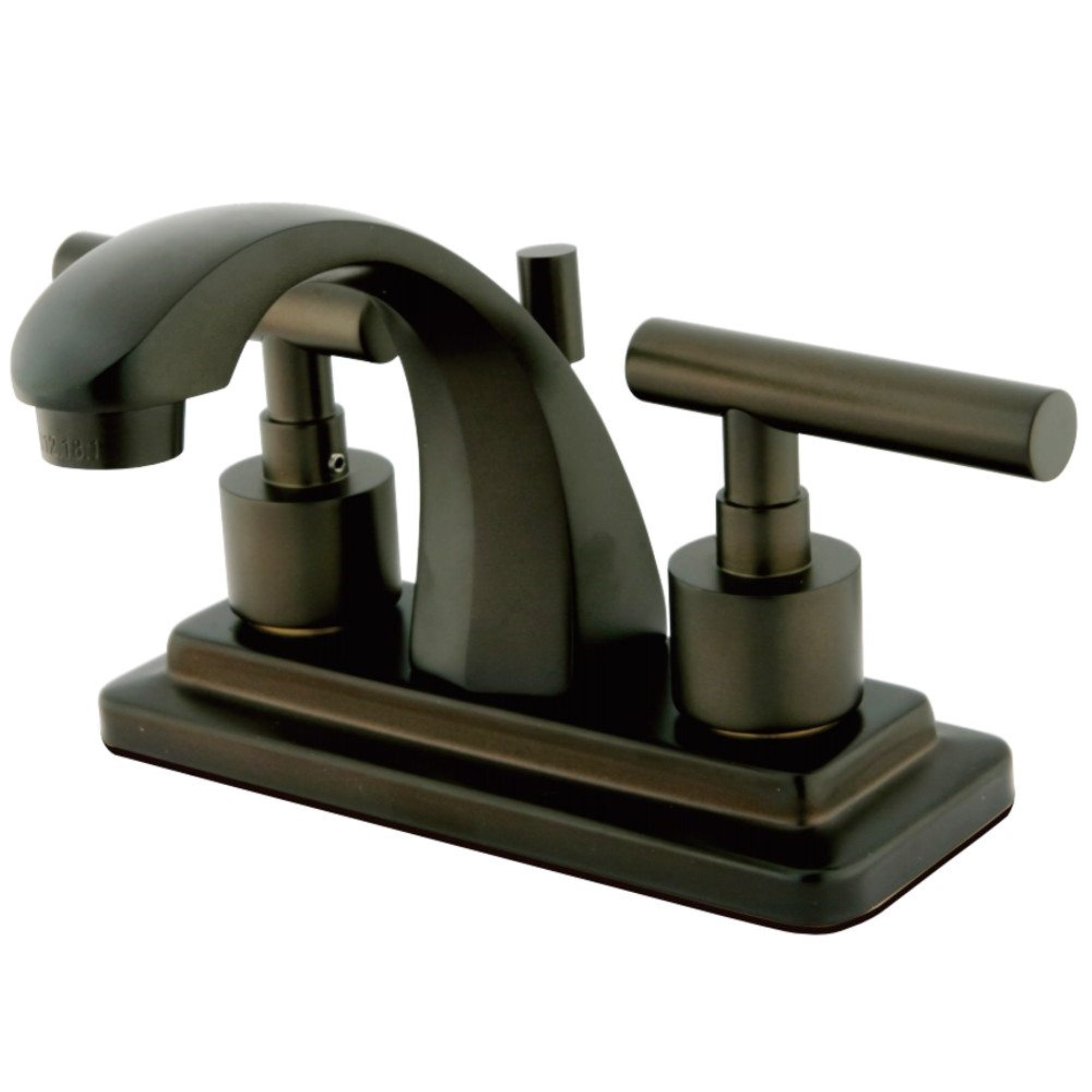 Kingston Brass Ks4645Cml 4 In. Centerset Bathroom Faucet, Oil Rubbed Bronze