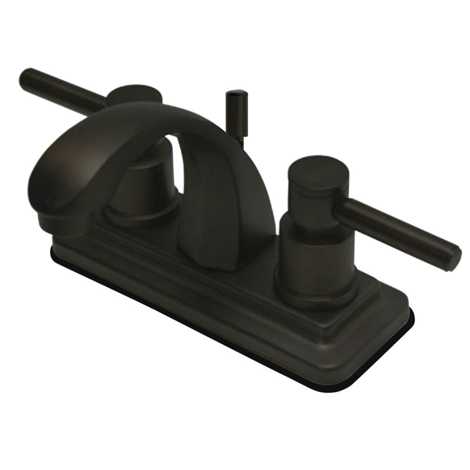 Kingston Brass Ks4645Dl 4 In. Centerset Bathroom Faucet, Oil Rubbed Bronze